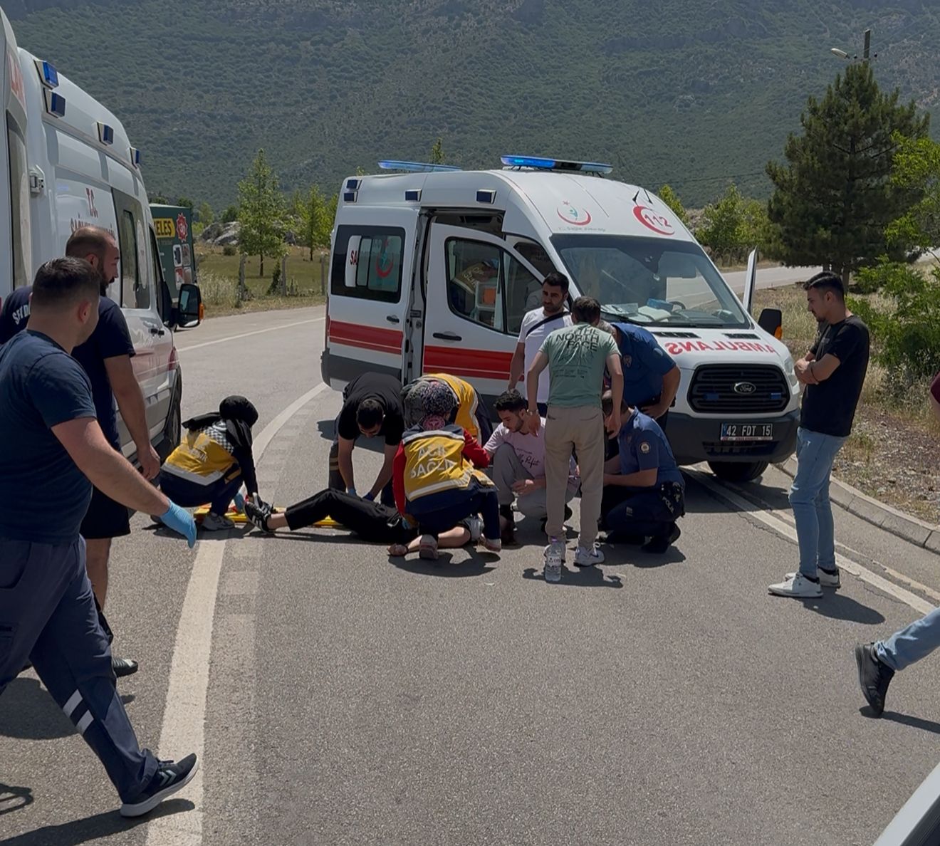 Seydişehir'de Meydana Gelen Motosiklet Kazasında İki Genç Yaralandı - Görsel 4