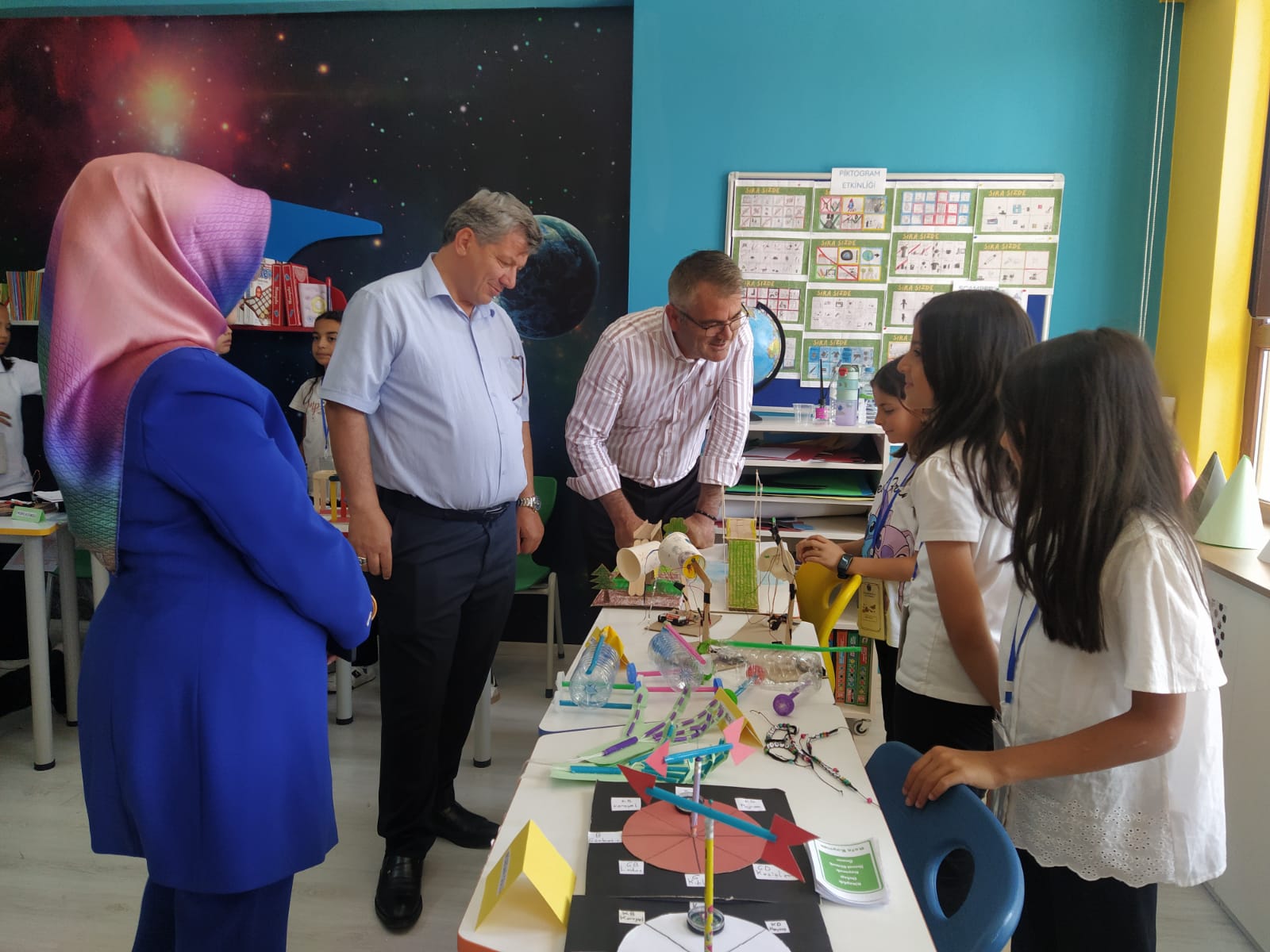 Seydişehir  BİLSEM Bilim Ve Sanat Merkezi, Yıl Sonu Sergisi Açıldı - Görsel 3