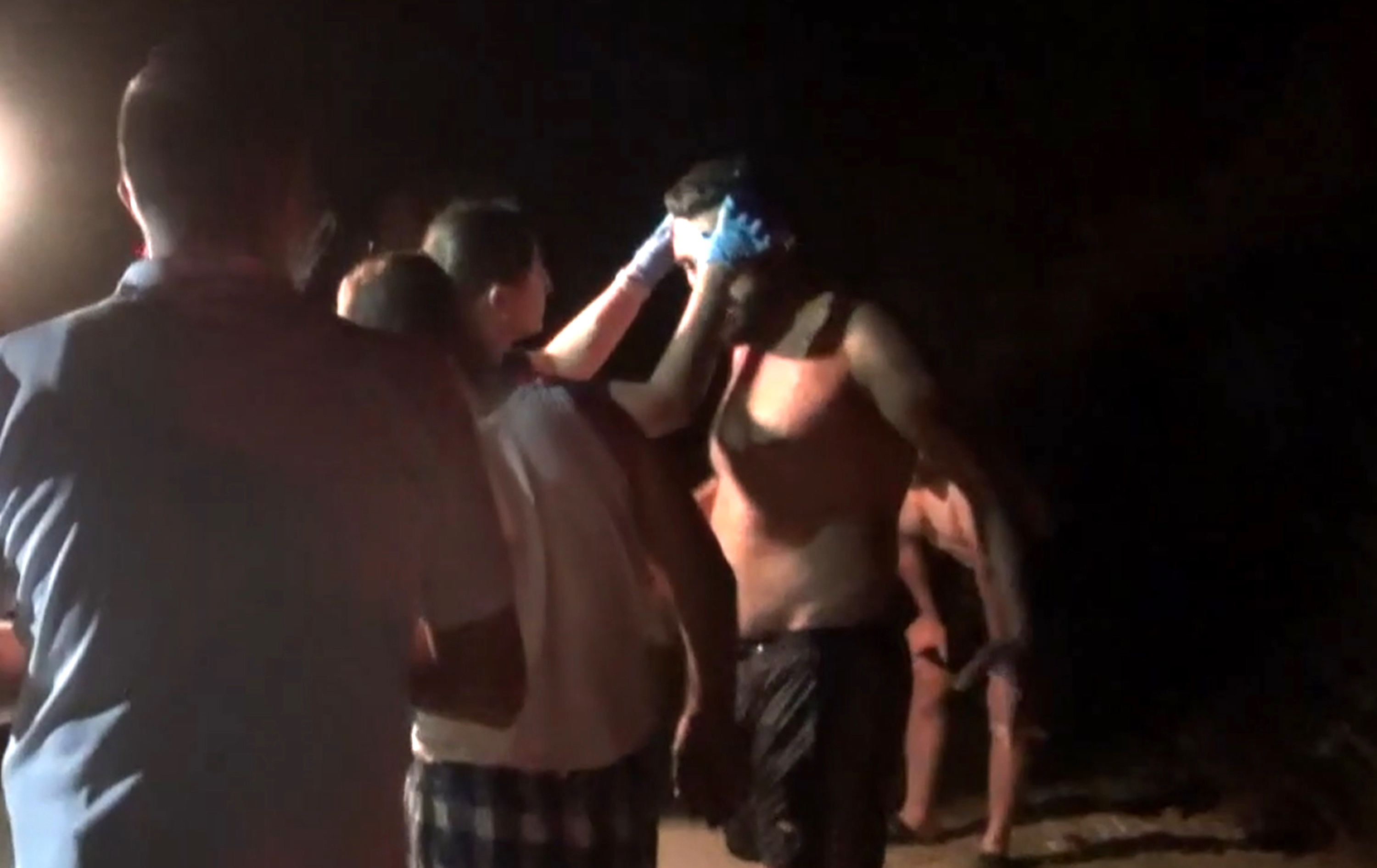 Manavgat'ta Piknikçiler, şelale suyu yükselince adacıkta mahsur kaldı - Görsel 7