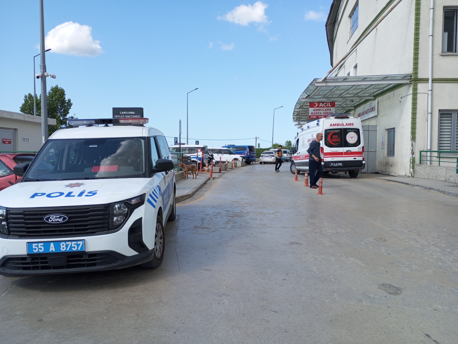 Samsun - Polis, sağlık kontrolüne götürülürken kaçmak isteyen tutukluyu kalçasından vurdu - Görsel 3