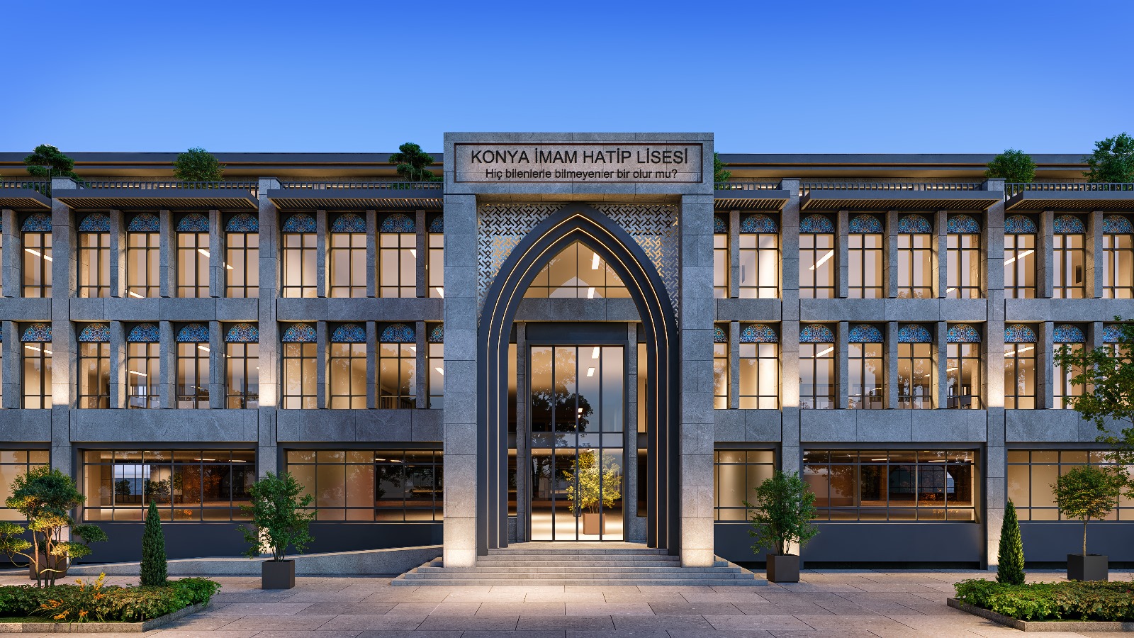 YENİLENEN KONYA İMAM HATİP HIZLA TAMAMLANIYOR - Görsel 6