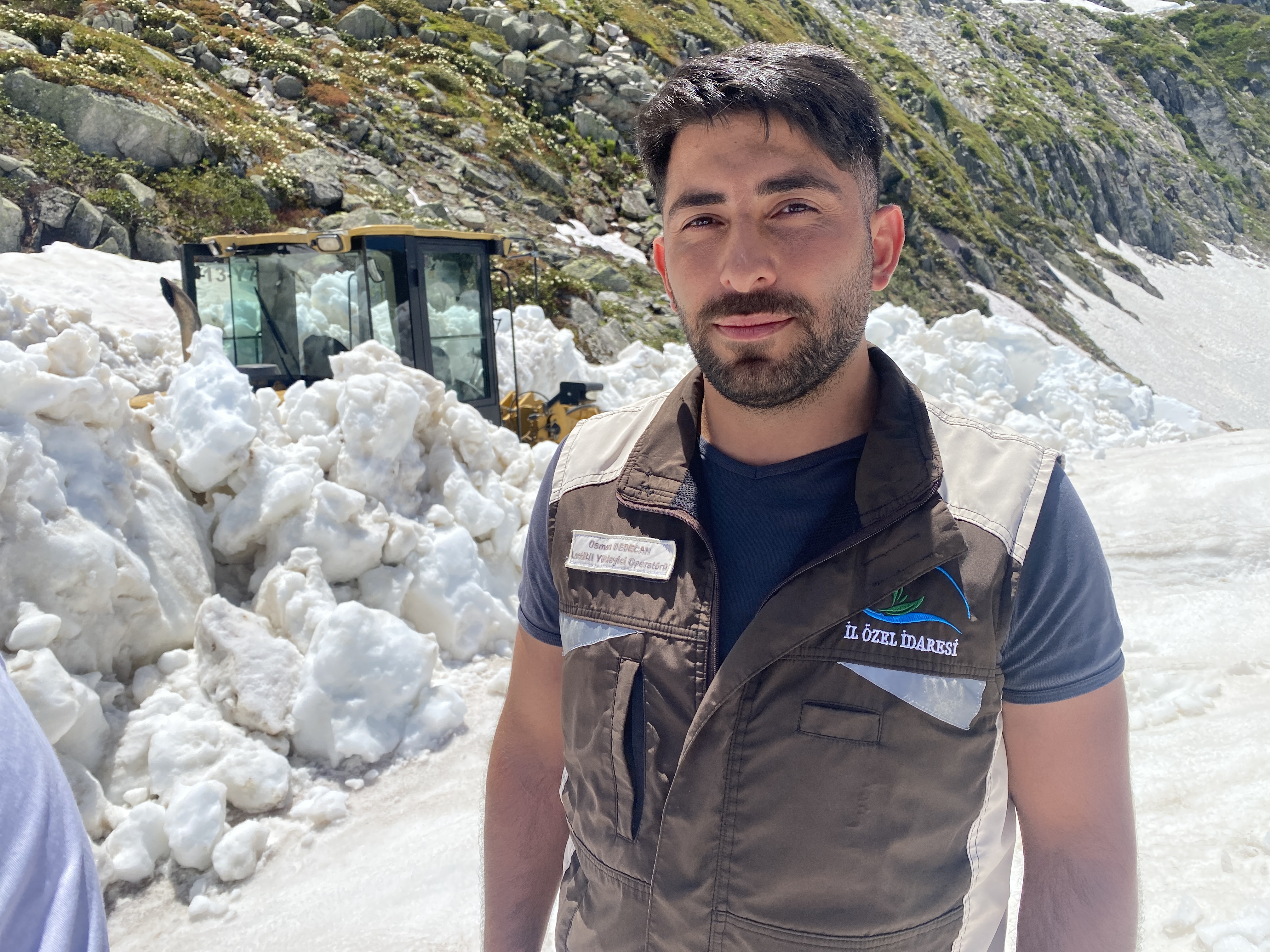 Rize’de haziran sonunda karla mücadele - Görsel 4