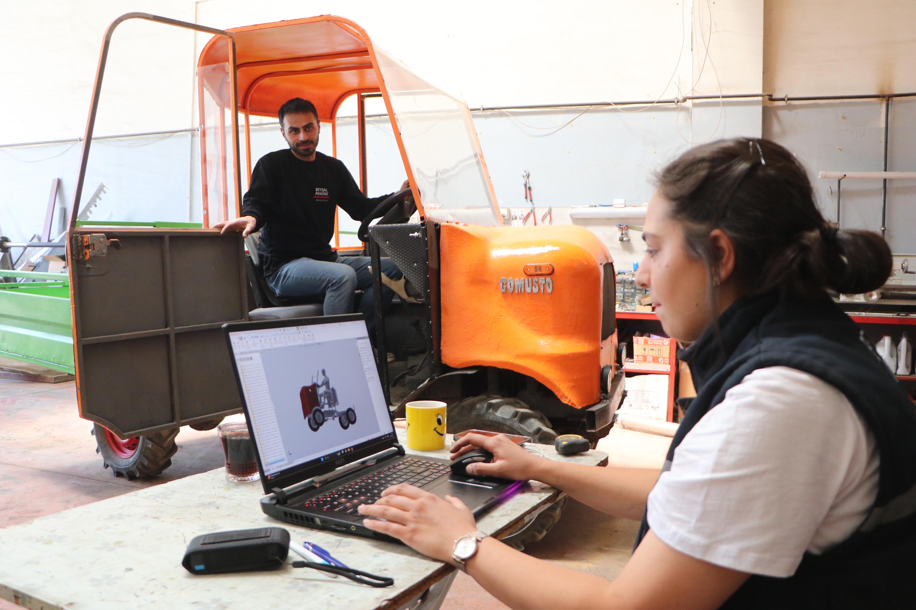 Mühendis çift, hurdalardan Ağrı Dağı'na tırmanan dağcıların yükünü taşıyacak araç yapt - Görsel 8