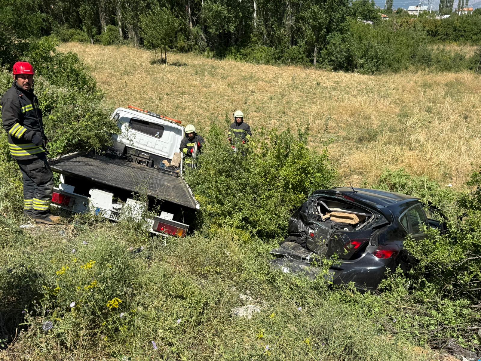 Seydişehir'de Meydana Gelen Trafik Kazasında 4 Yaralı - Görsel 2