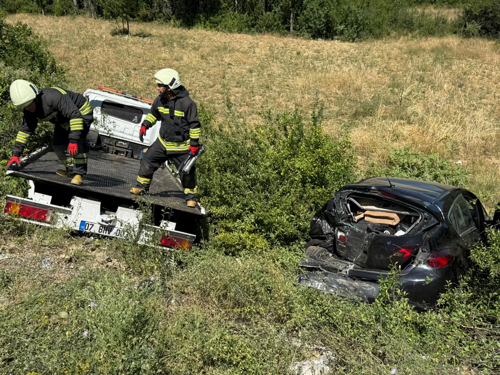 Seydişehir'de Meydana Gelen Trafik Kazasında 4 Yaralı - Görsel 4