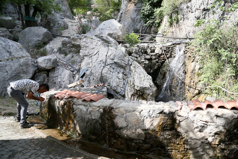 Dağ keçileriyle ünlü şelalede 'kuraklık' tehlikesi - Görsel 1