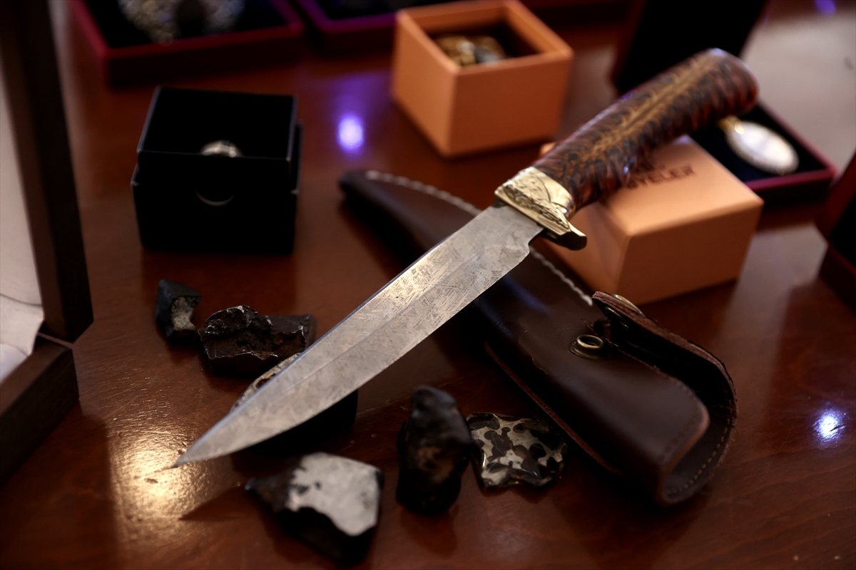 Konya'da gök taşından takı ve bıçak üreten girişimci uzay merakını sektöre taşıyor - Görsel 6