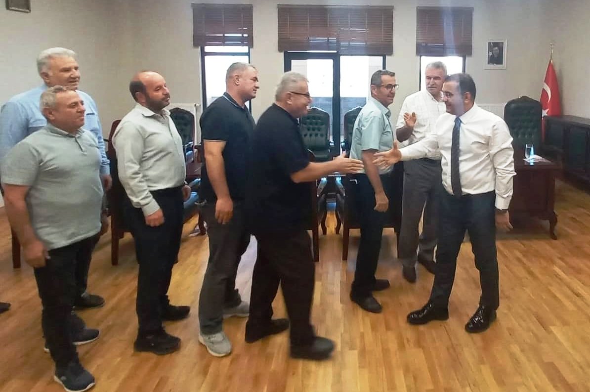 AK Parti Teşkilatından Kaymakam Kıyıcı’ya Hayırlı Olsun Ziyareti - Görsel 1