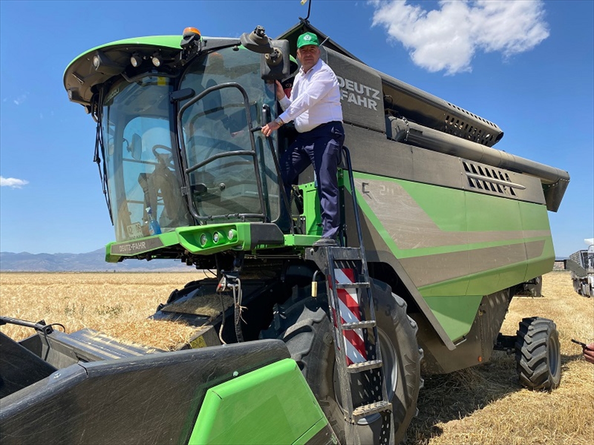 KONYA - Yalıhüyük Belediyesi Hububat Hasat Şöleni düzenledi - Görsel 1