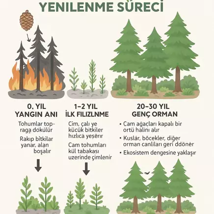 Antalya-'Yanan yerlere badem, zeytin, ceviz dikme fikri, bilimsel gerçeklikten uzak - Görsel 1