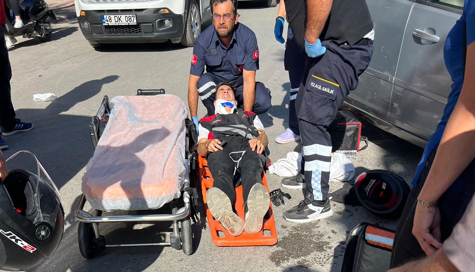 Seydişehir'de Meydana Trafik Kazasında 1 Kişi  Yaralandı - Görsel 1