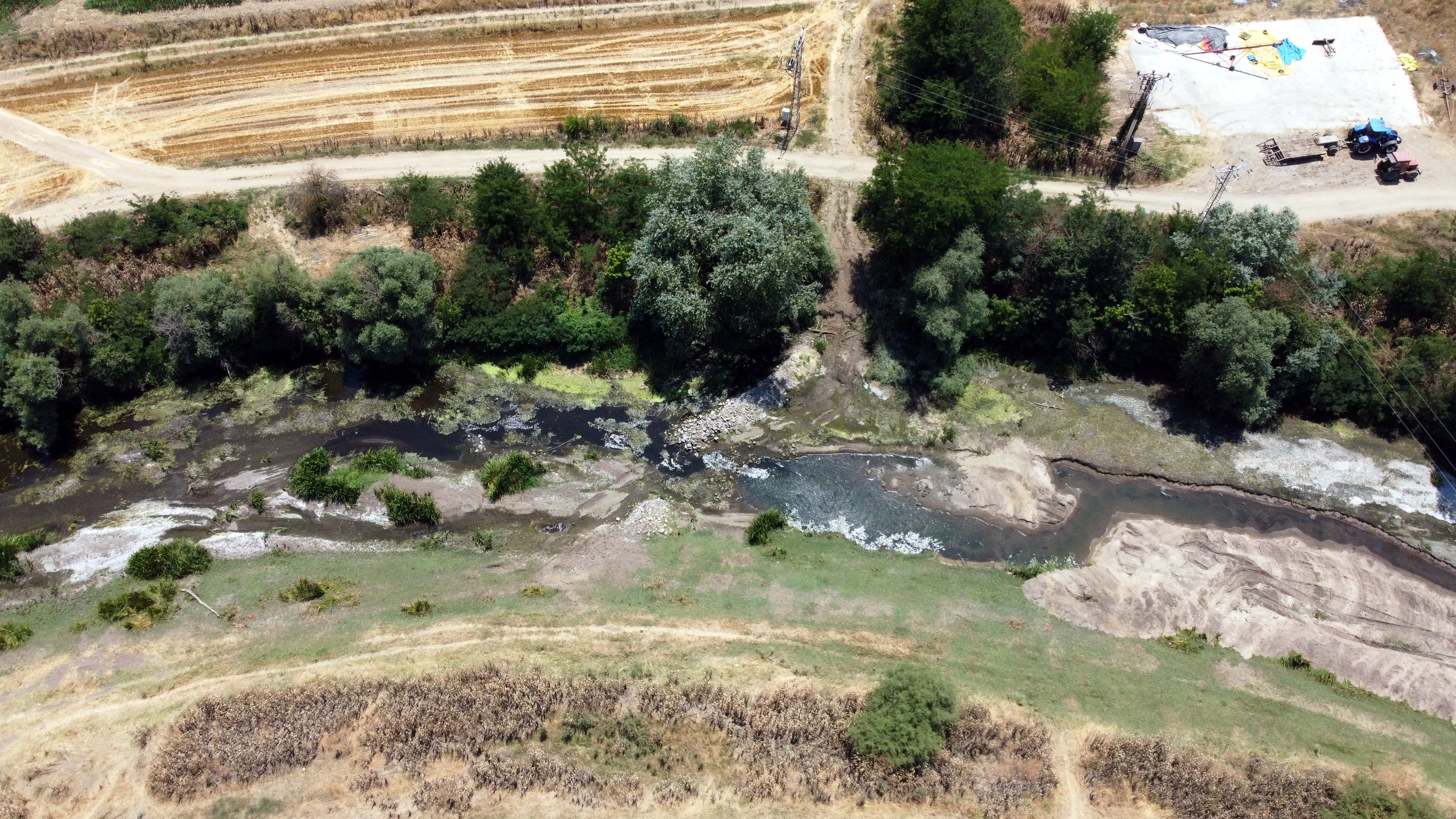 Tunca Nehri'nin kuruma noktasına geldiği Edirne’de çeltik üreticisi endişeli - Görsel 3