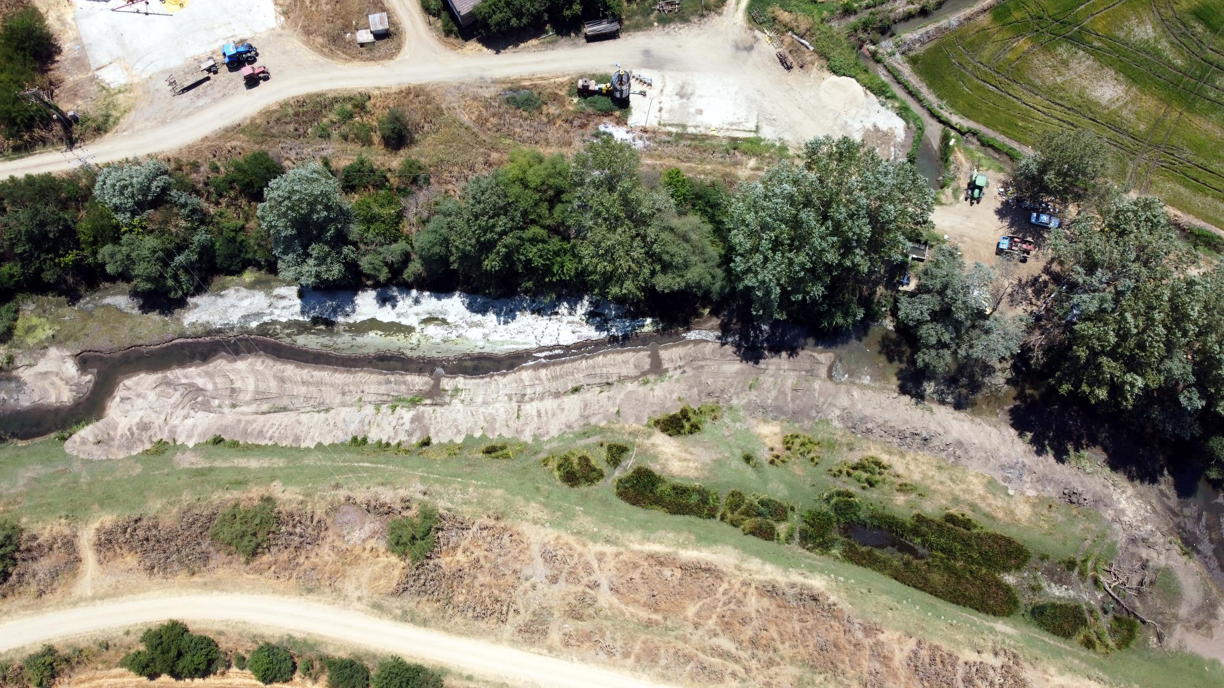 Tunca Nehri'nin kuruma noktasına geldiği Edirne’de çeltik üreticisi endişeli - Görsel 4