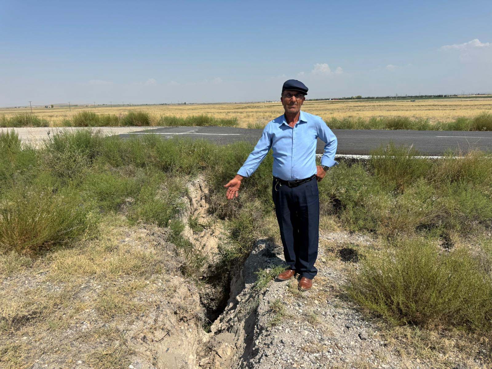 Konya'da yüzey yarıkları, mahalleliyi tedirgin ediyor - Görsel 2
