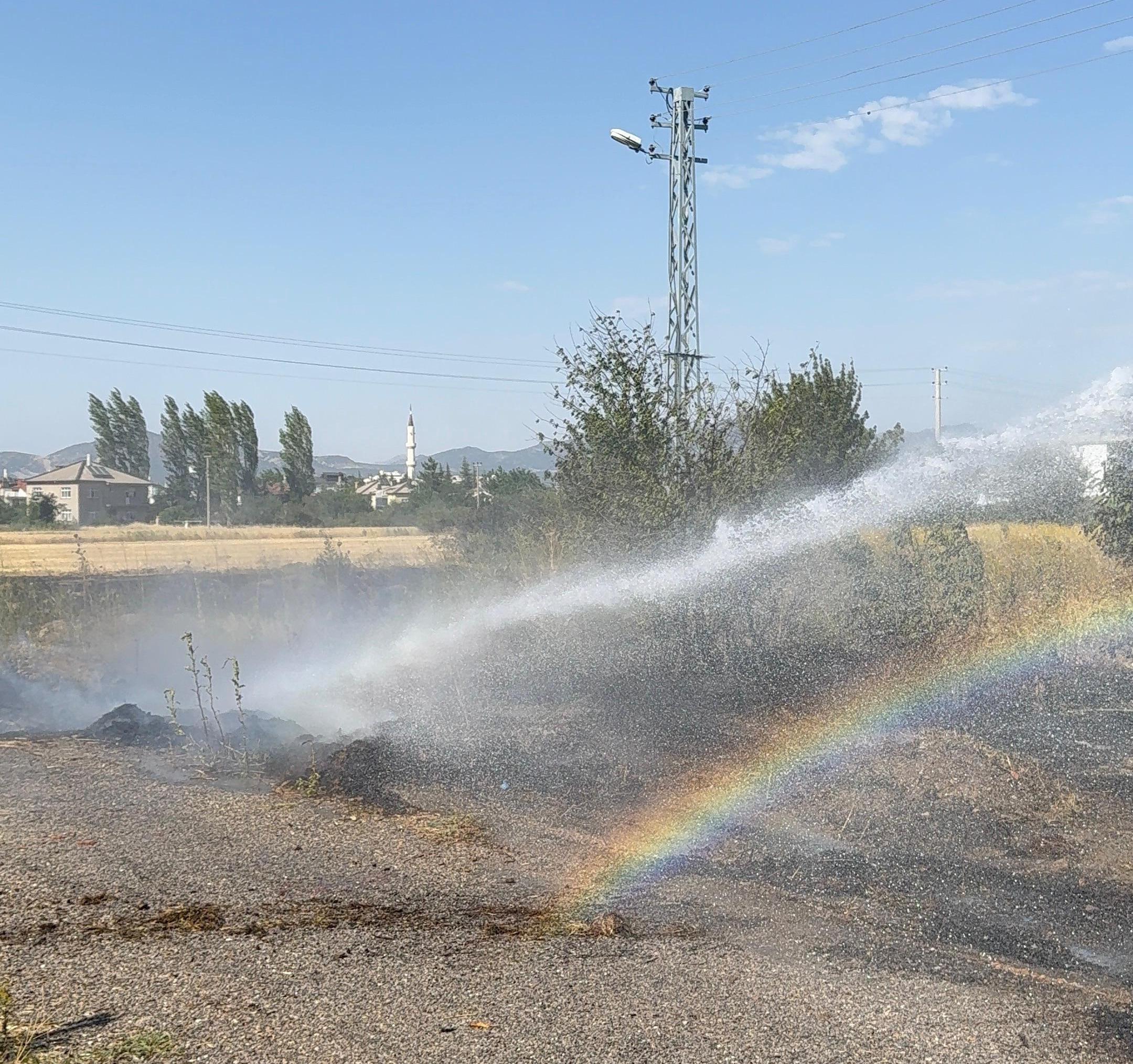 Seydişehir'de Anız Yangını Panik Yarattı: Binalara Sıçramadan Kontrol Altına Alındı - Görsel 2