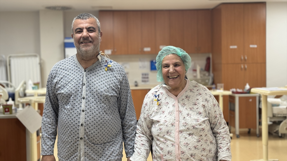 Konya'da Aynı gün kalp ameliyatı olan anne ve oğlu taburcu edildi - Görsel 4