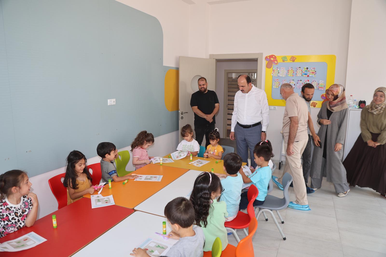 BAŞKAN ALTAY YAZ KUR’AN KURSU ÖĞRENCİLERİYLE BULUŞTU - Görsel 2
