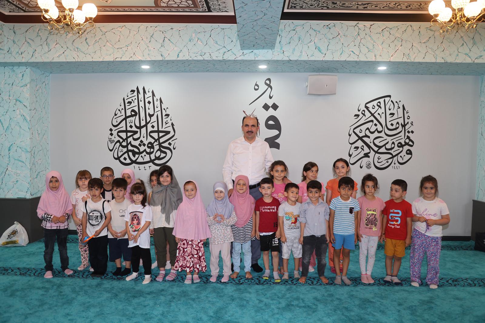 BAŞKAN ALTAY YAZ KUR’AN KURSU ÖĞRENCİLERİYLE BULUŞTU - Görsel 5