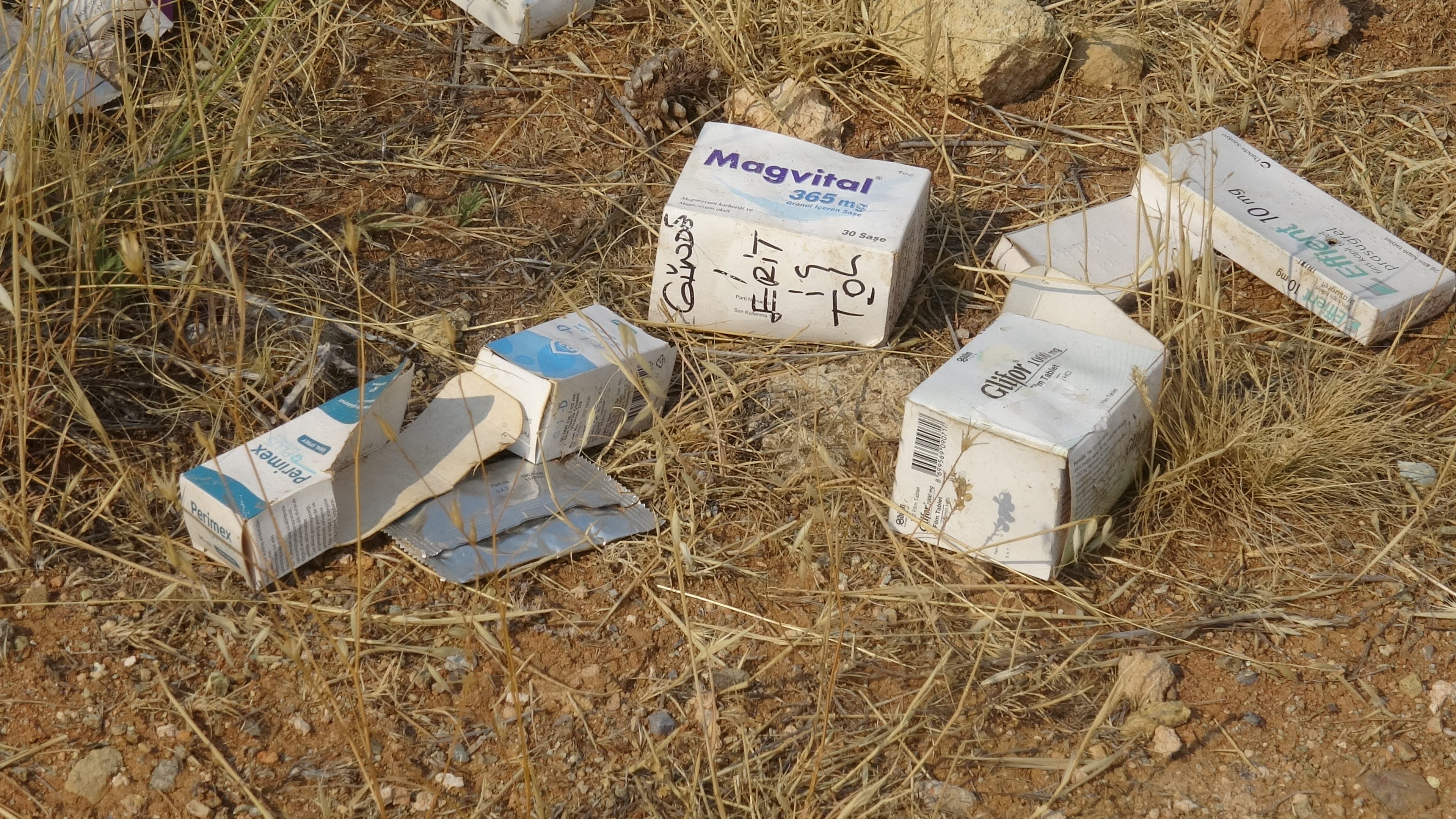 Konya-Seydişehir Yolunda Şok Edici Manzara: Kutular Dolusu İlaç Doğaya Atılmış Halde Bulundu - Görsel 4