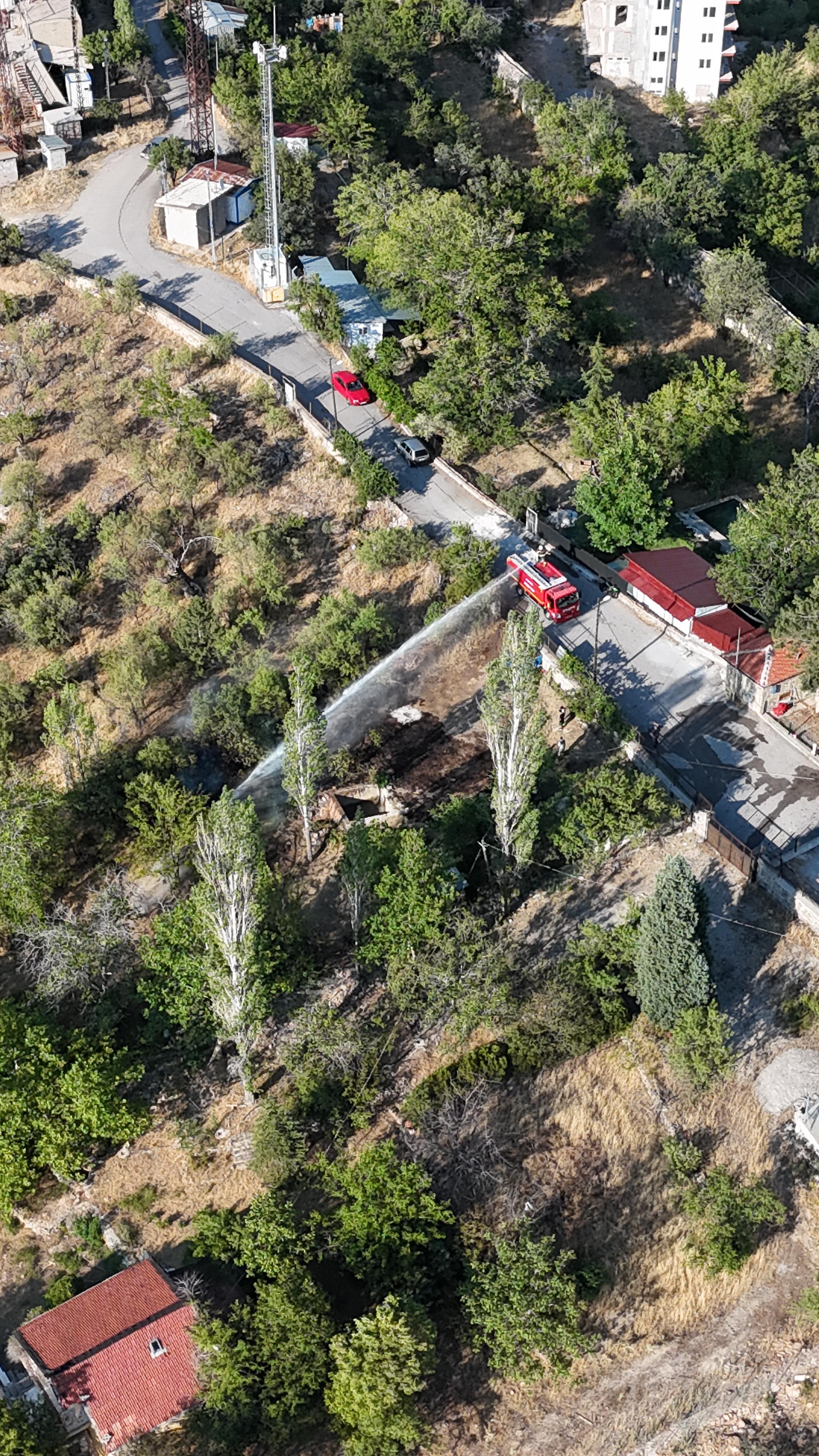 Seydişehir Ilıca  tepesindeki  Ot Yangını Kısa Sürede Kontrol Altına Alındı - Görsel 3