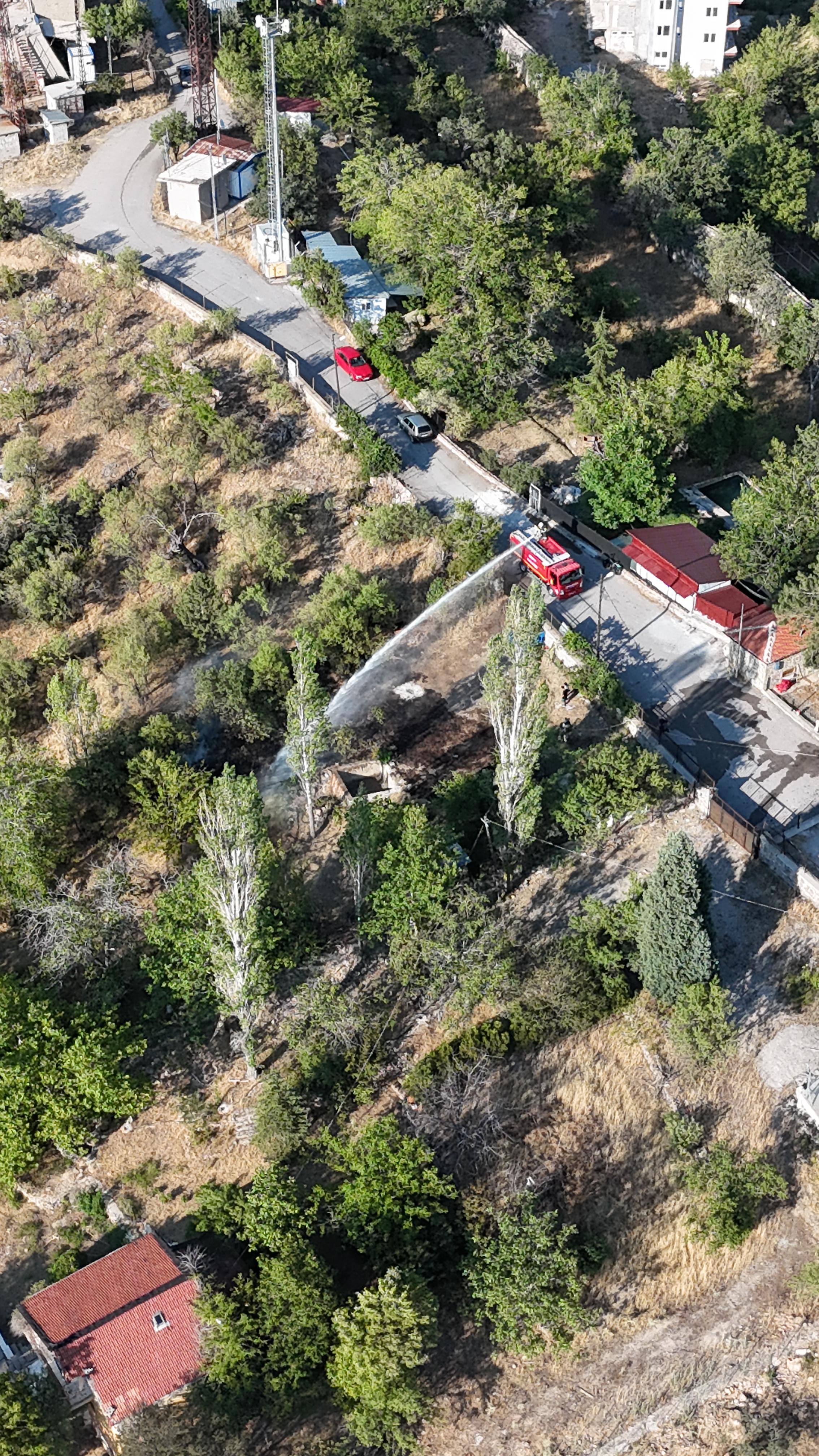 Seydişehir Ilıca  tepesindeki  Ot Yangını Kısa Sürede Kontrol Altına Alındı - Görsel 4