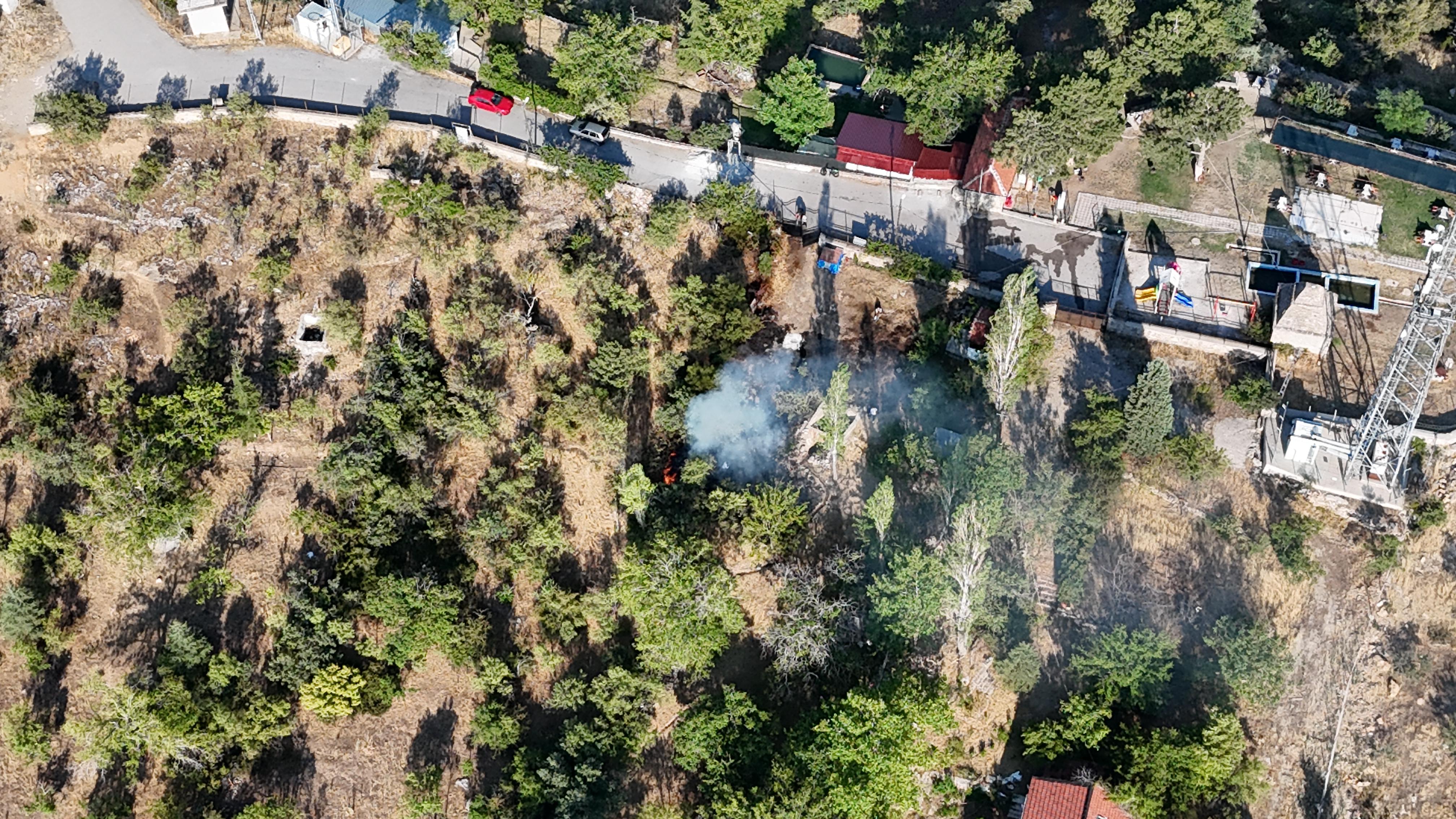 Seydişehir Ilıca  tepesindeki  Ot Yangını Kısa Sürede Kontrol Altına Alındı - Görsel 6