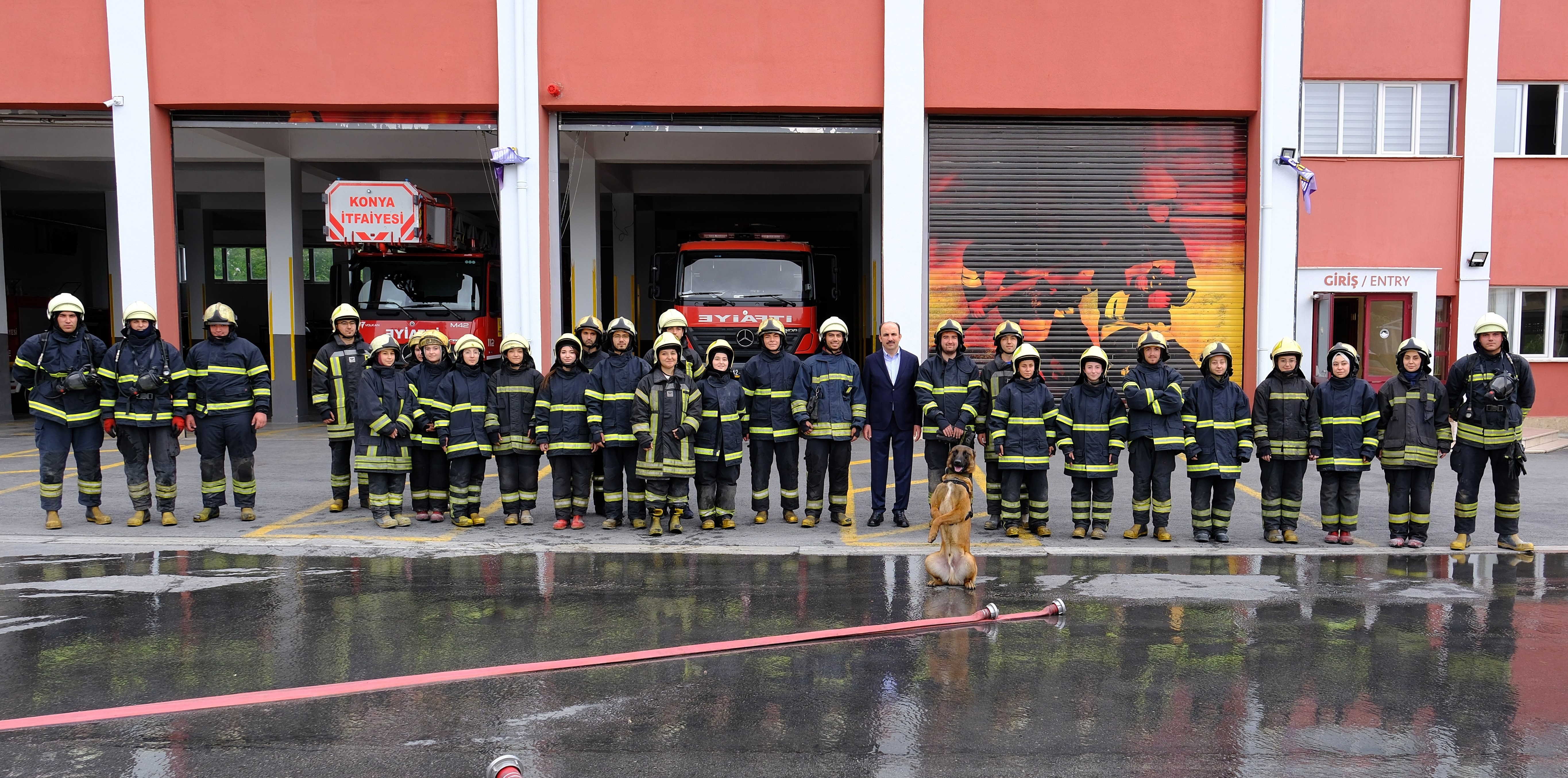 Konya'nın 2 bin 208 kişilik gönüllü itfaiyeci ordusu - Görsel 11