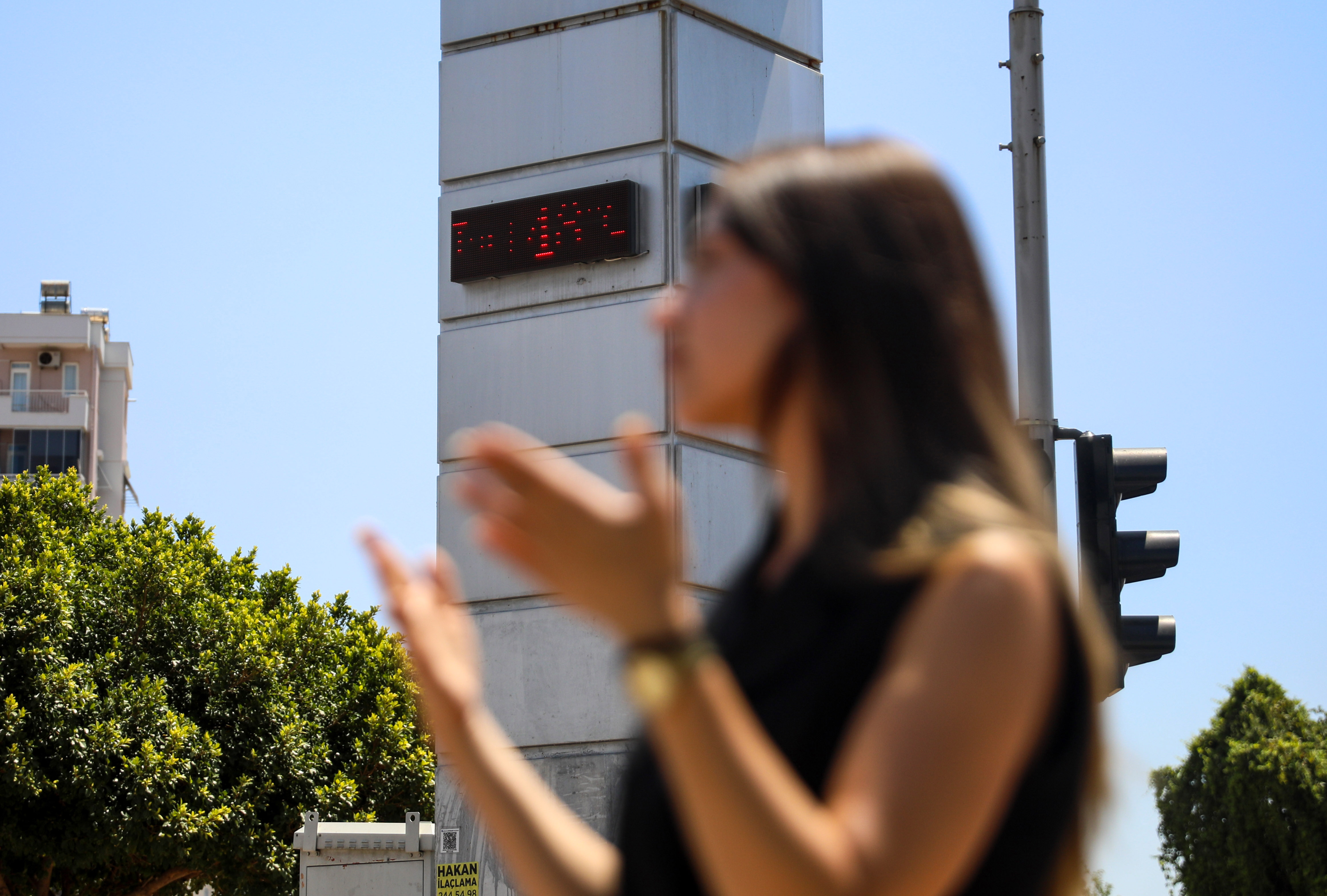 Antalya'da termometreler 48 dereceyi gördü - Görsel 5