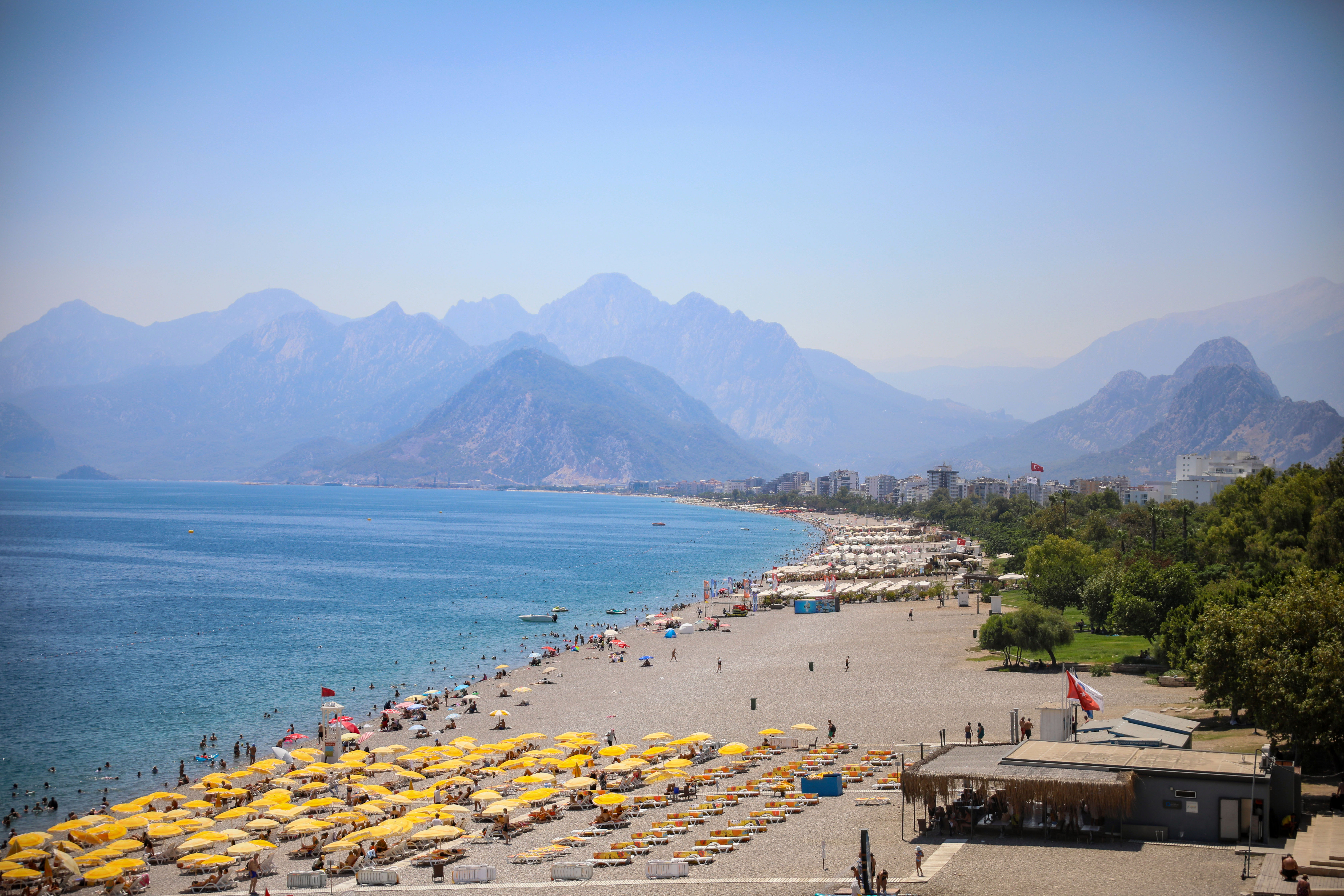 Antalya'da termometreler 48 dereceyi gördü - Görsel 6