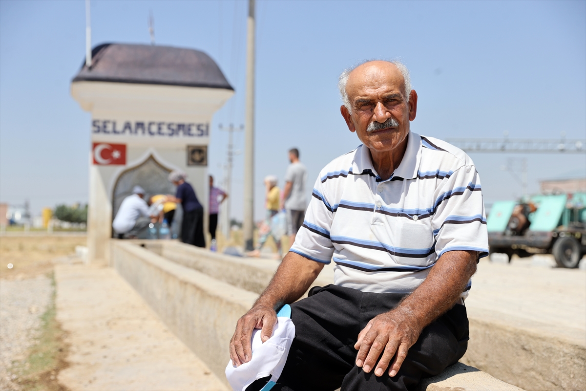 Konya'da emekli inşaat ustası doğal kaynak çeşmelerine gönüllü sahip çıkıyor - Görsel 1