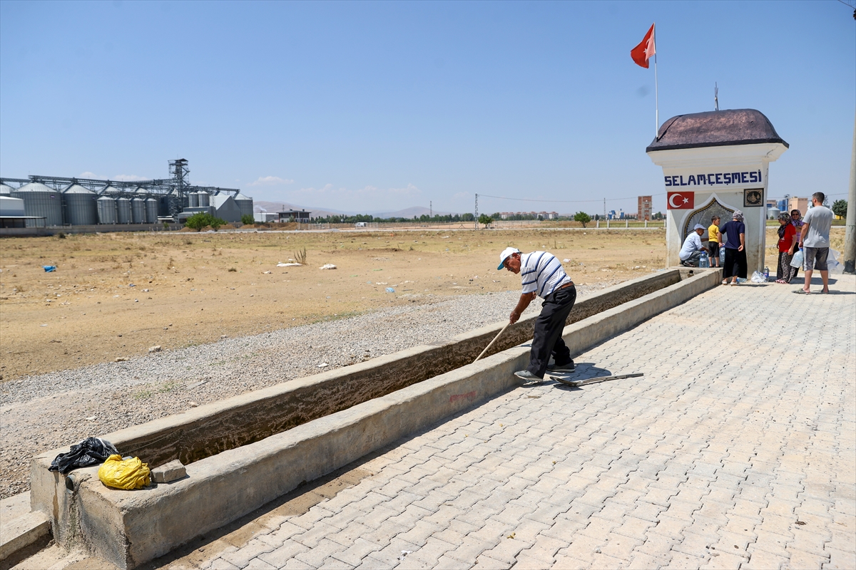Konya'da emekli inşaat ustası doğal kaynak çeşmelerine gönüllü sahip çıkıyor - Görsel 2