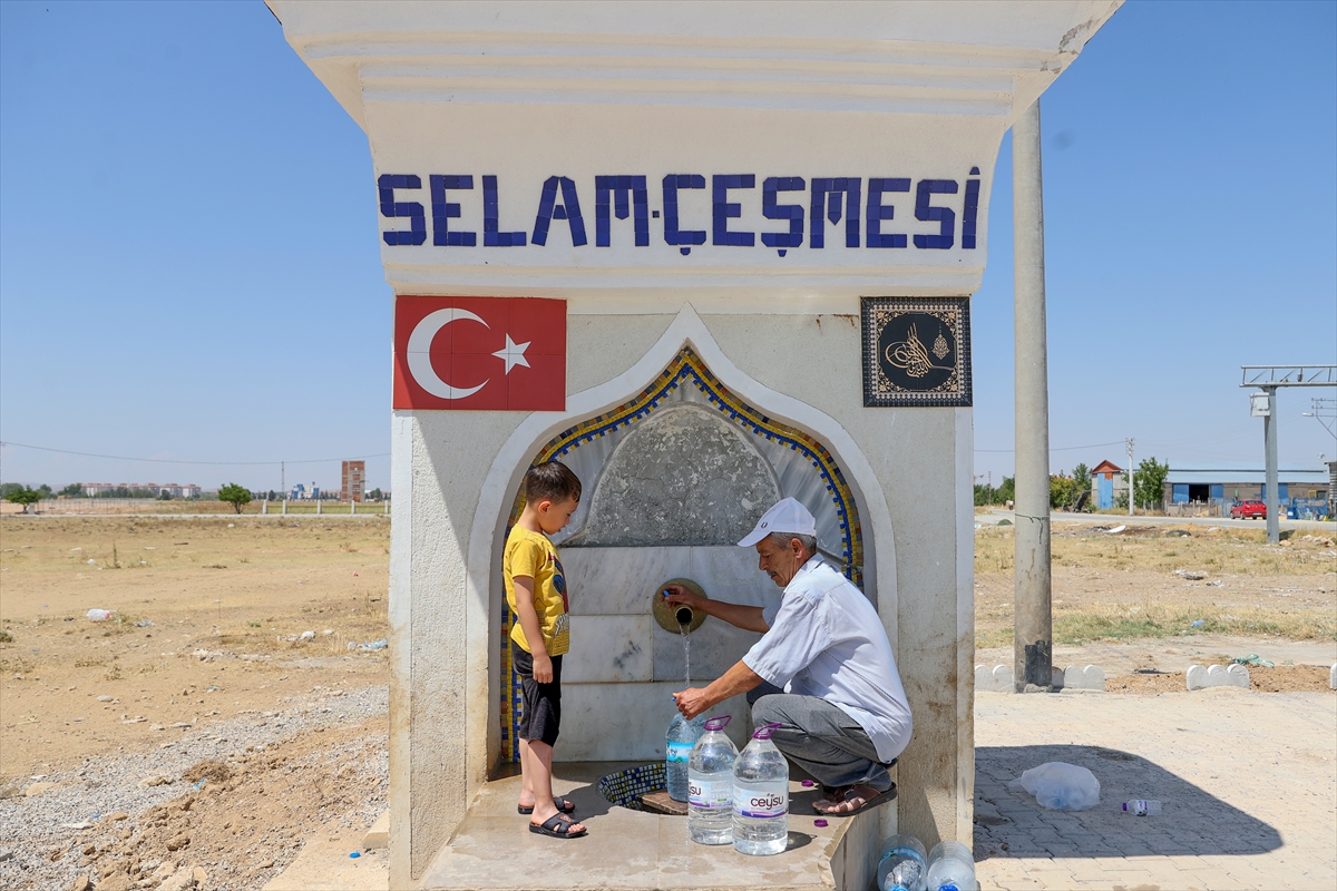 Konya'da emekli inşaat ustası doğal kaynak çeşmelerine gönüllü sahip çıkıyor - Görsel 4