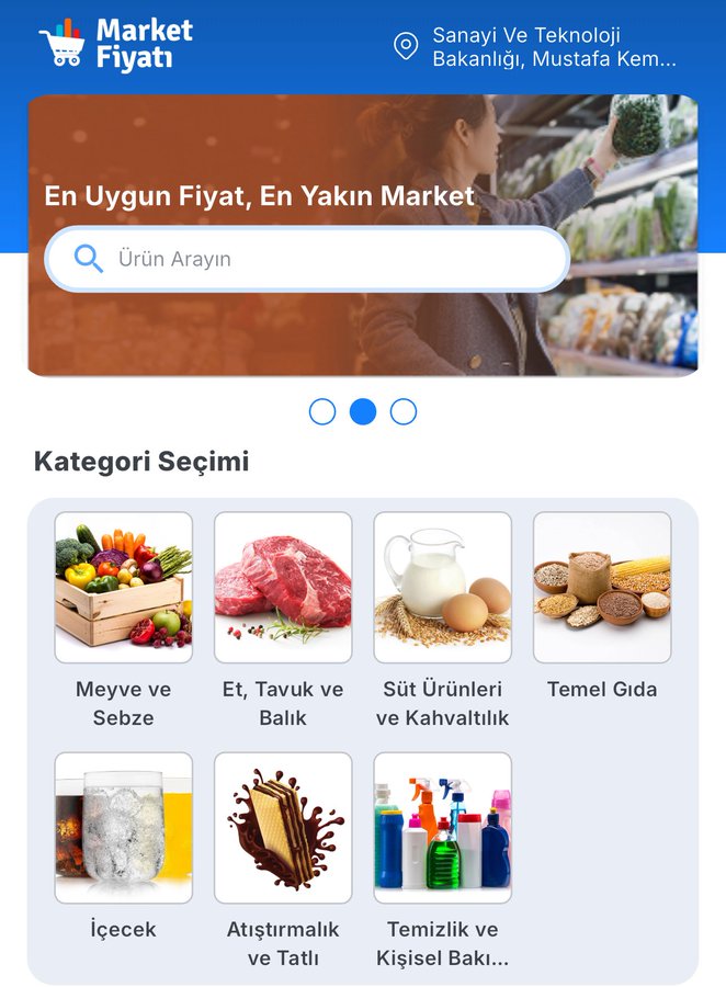 Tüketiciler ürün fiyatlarını artık "Market Fiyatı" mobil uygulamasından karşılaştırabilecek - Görsel 1