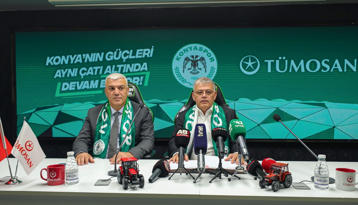 Konyaspor'un isim ve göğüs sponsoru yeni sezonda da TÜMOSAN olacak - Görsel 1