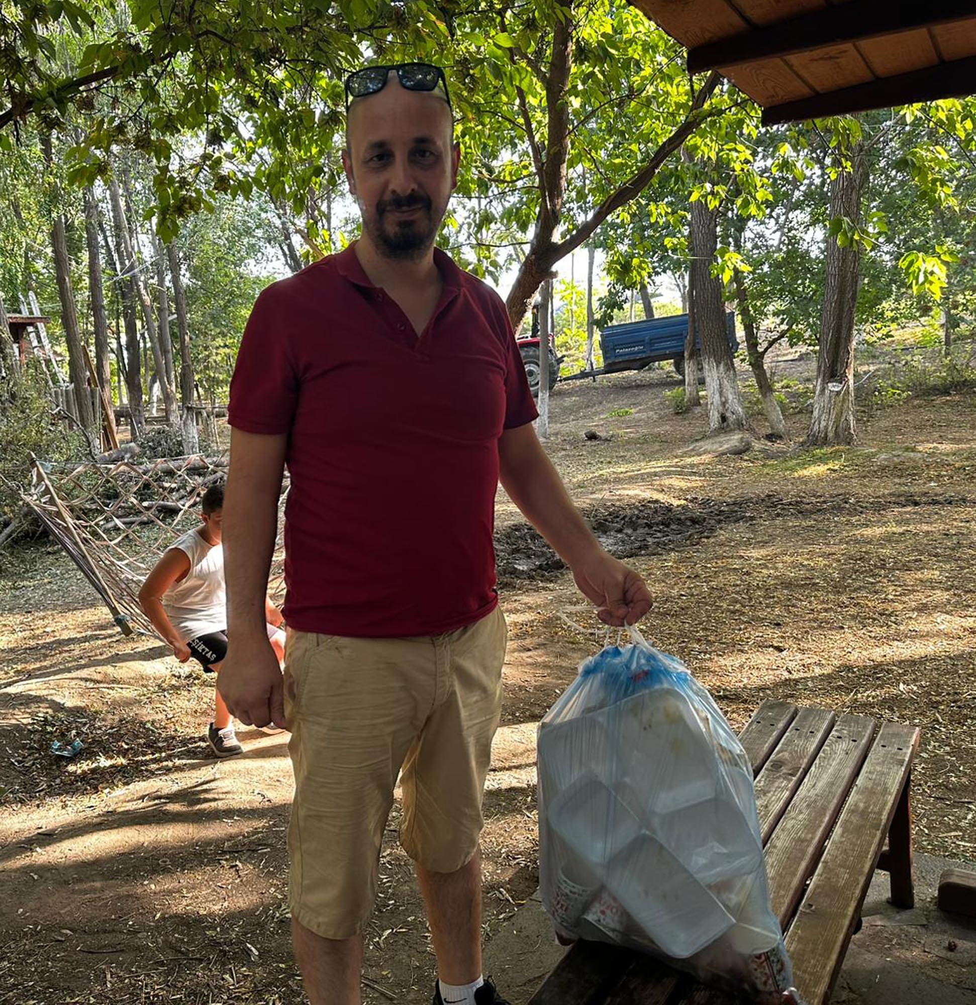 Iğdır- Kent ormanında kampanya: Çöpünü topla, giriş ve hizmet ücreti ödeme  - Görsel 6