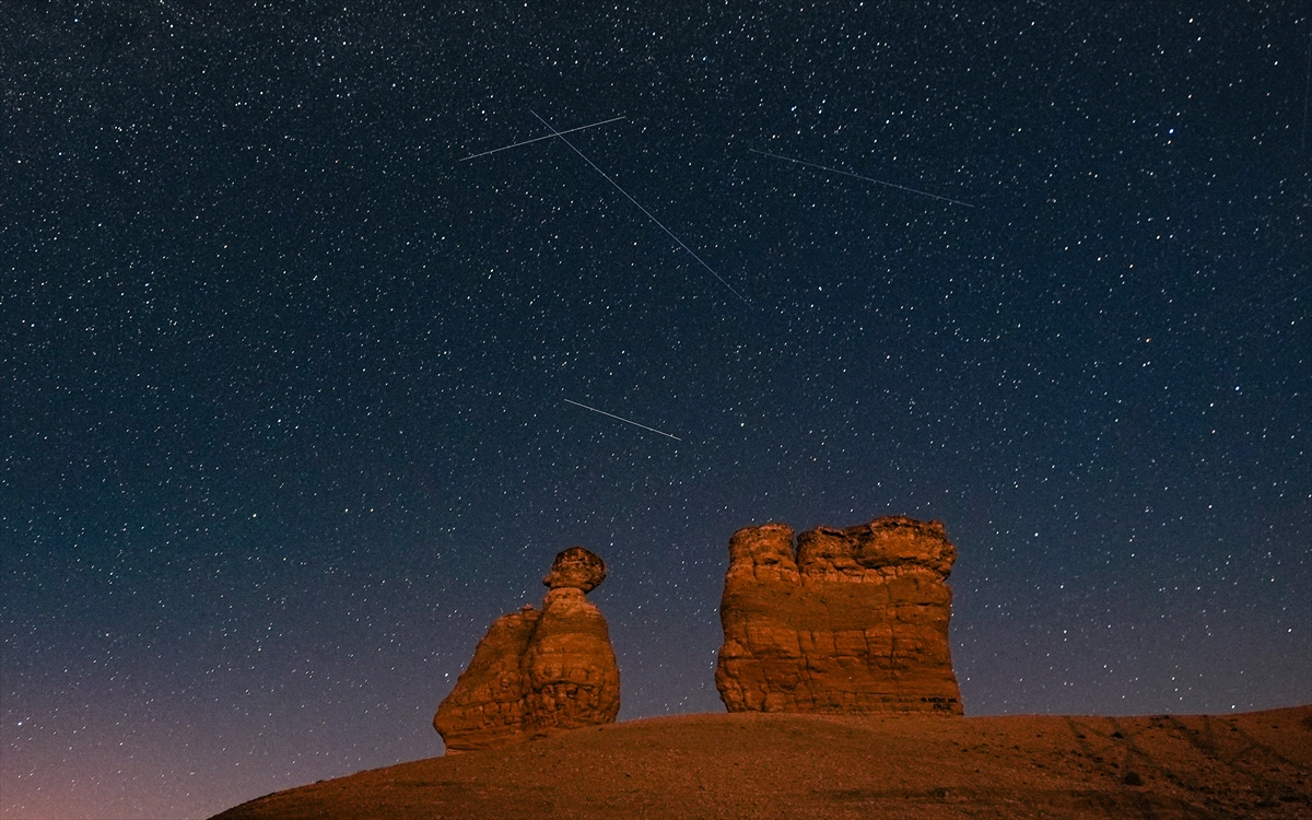 Perseid meteor yağmuru Konya'da görüntülendi - Görsel 4