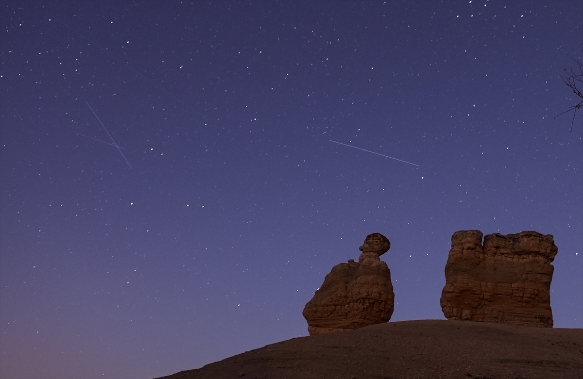 Perseid meteor yağmuru Konya'da görüntülendi - Görsel 7