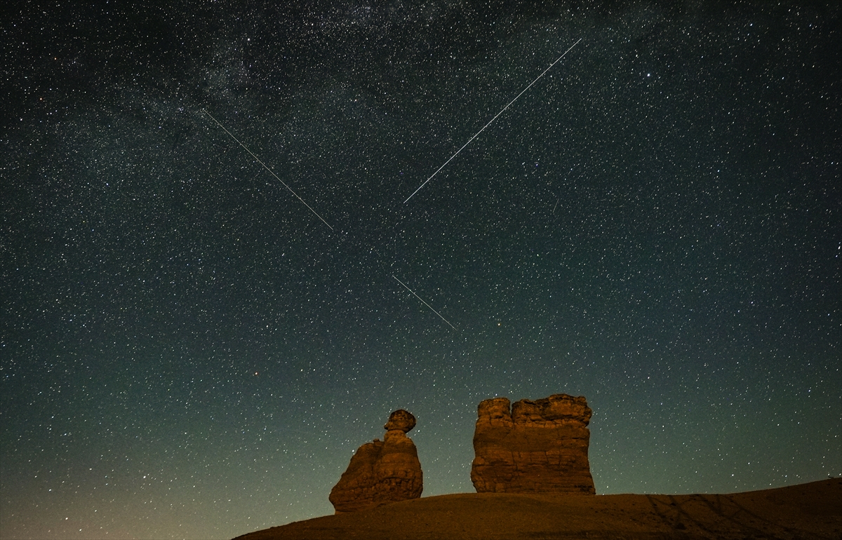 Perseid meteor yağmuru Konya'da görüntülendi - Görsel 8