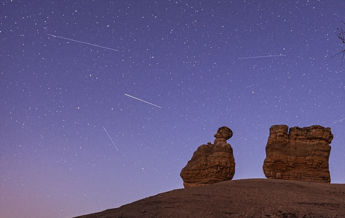 Perseid meteor yağmuru Konya'da görüntülendi - Görsel 14