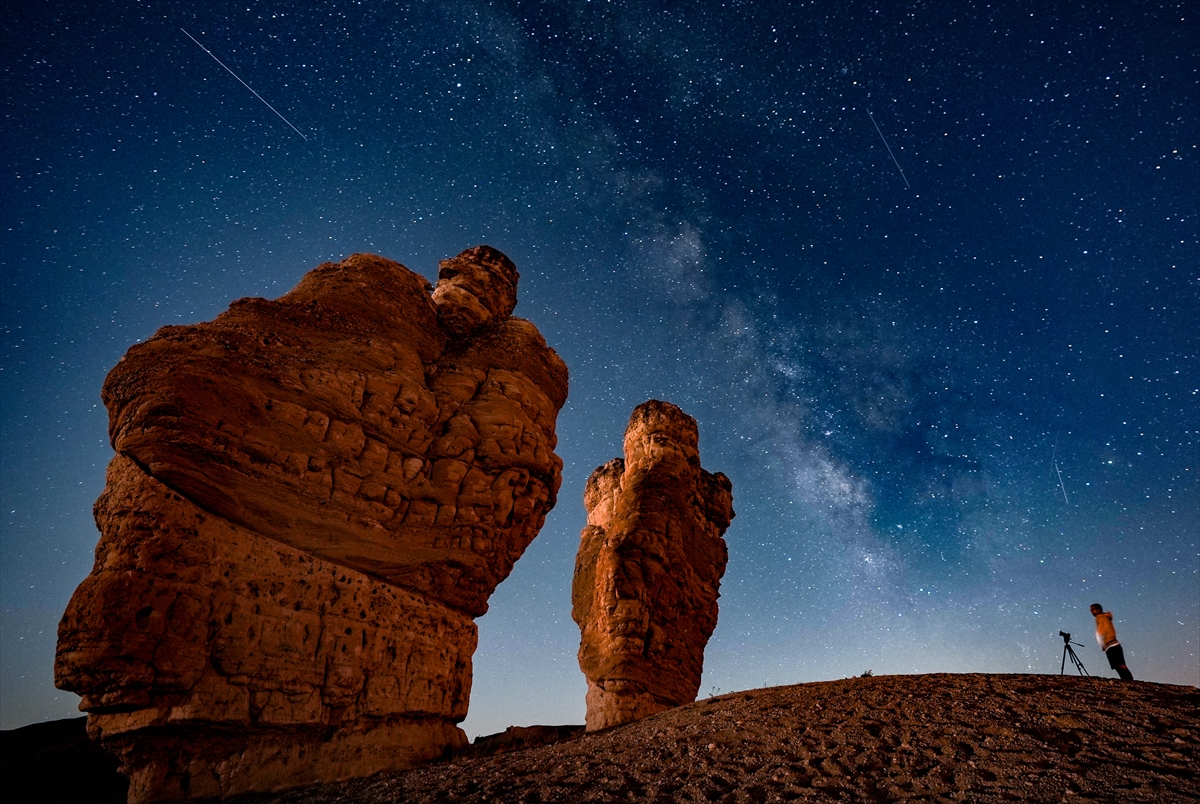 Perseid meteor yağmuru Konya'da görüntülendi - Görsel 15