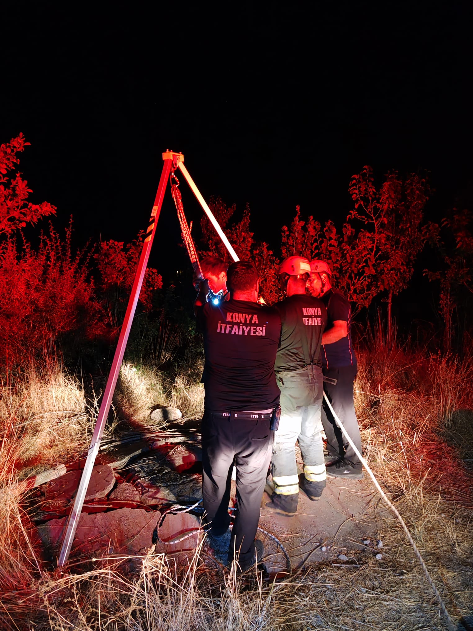 Seydişehir'de 10 Metrelik Kuyuya Düşen Koyun, İtfaiye Ekiplerinin Çabasıyla Kurtarıldı - Görsel 2