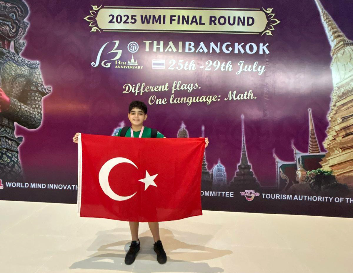 Matematik yarışmasında Türkiye'yi temsil eden Ezel Ali, dünya 3'üncüsü oldu - Görsel 1