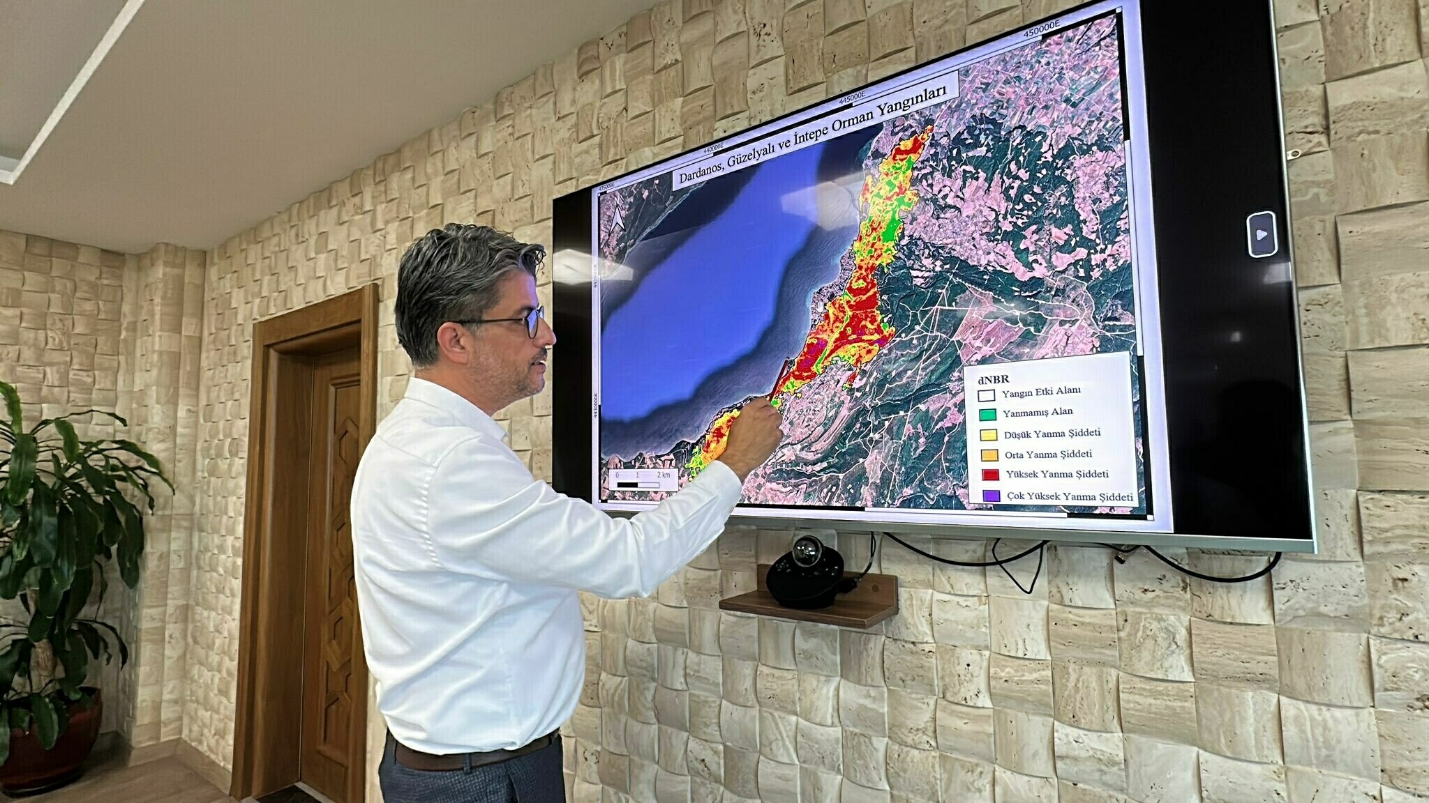 Çanakkale'de 4 büyük yangının zararı, uzaktan algılama yöntemiyle analiz edildi - Görsel 2