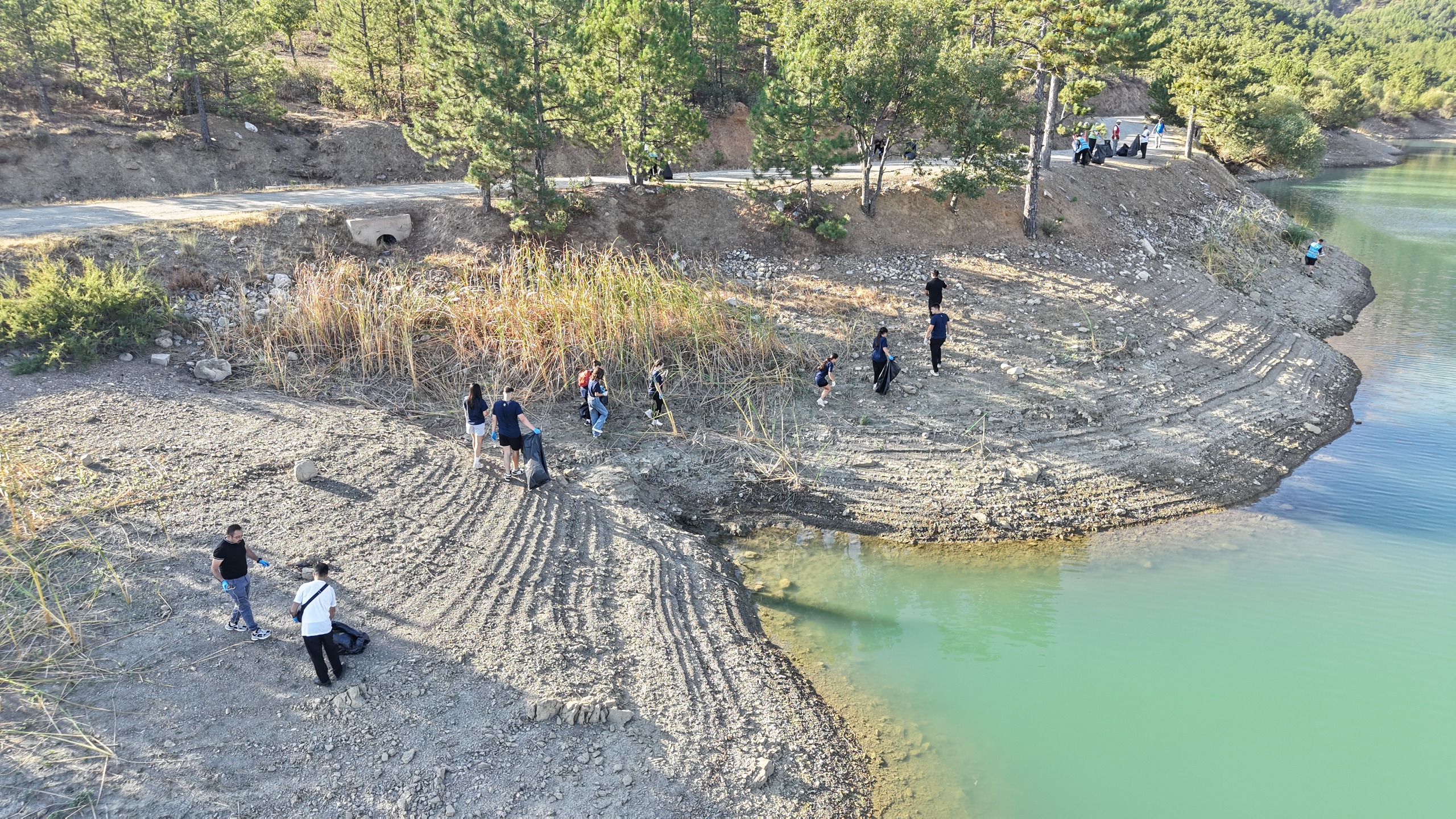 GÖKÇEHÜYÜK BARAJINDA ÇEVRE TEMİZLİĞİ - Görsel 6