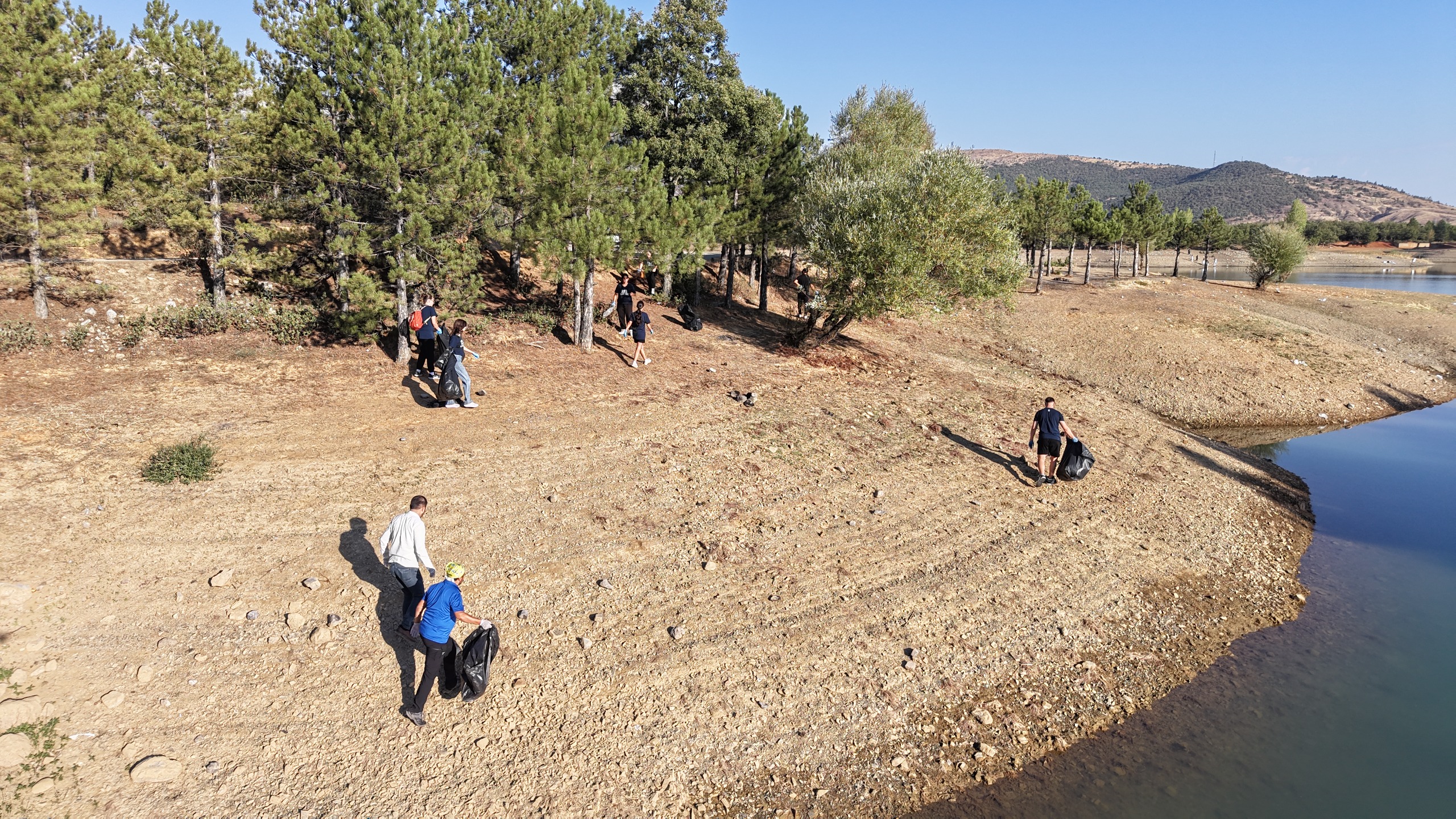 GÖKÇEHÜYÜK BARAJINDA ÇEVRE TEMİZLİĞİ - Görsel 8