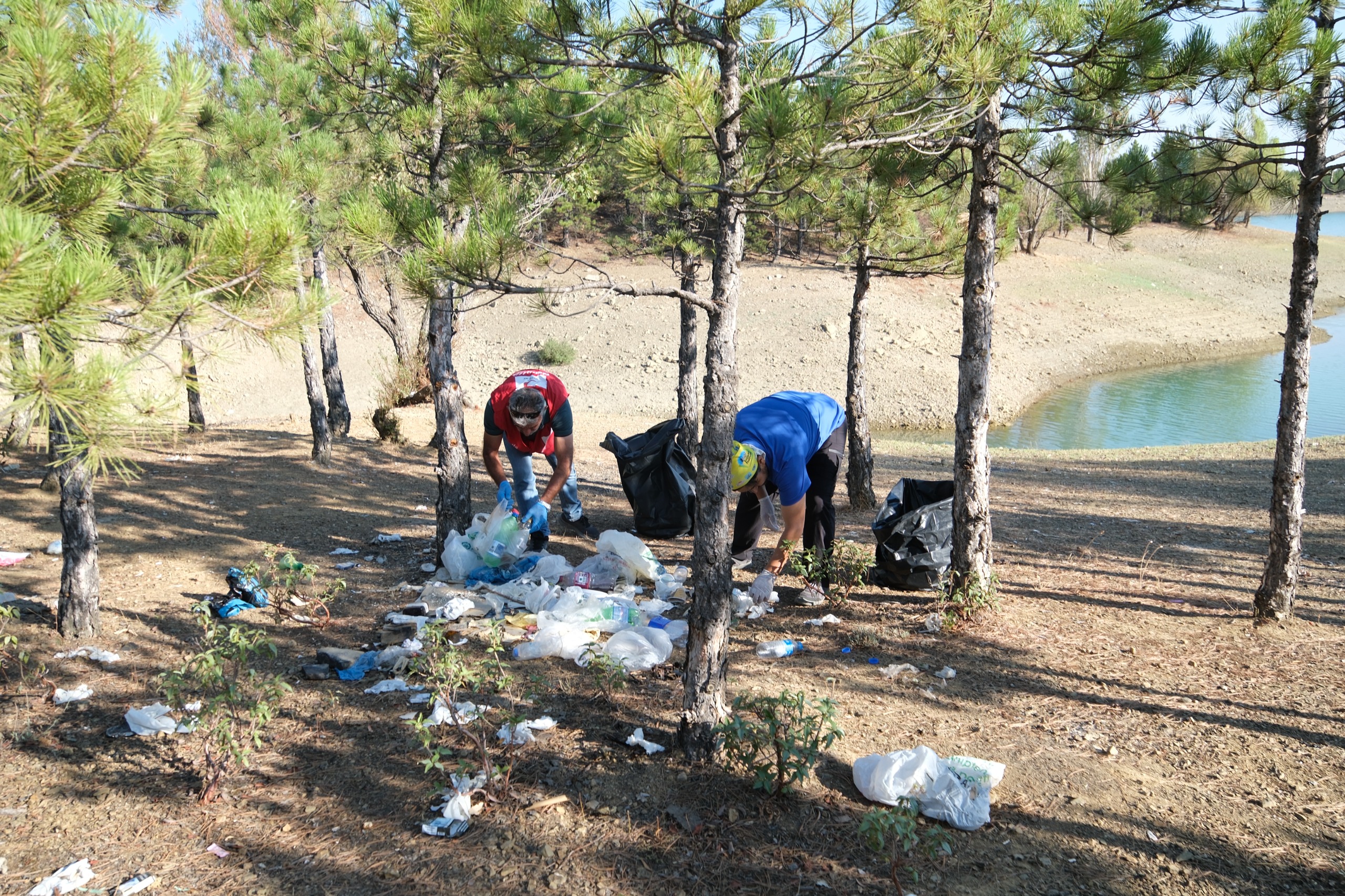 GÖKÇEHÜYÜK BARAJINDA ÇEVRE TEMİZLİĞİ - Görsel 9