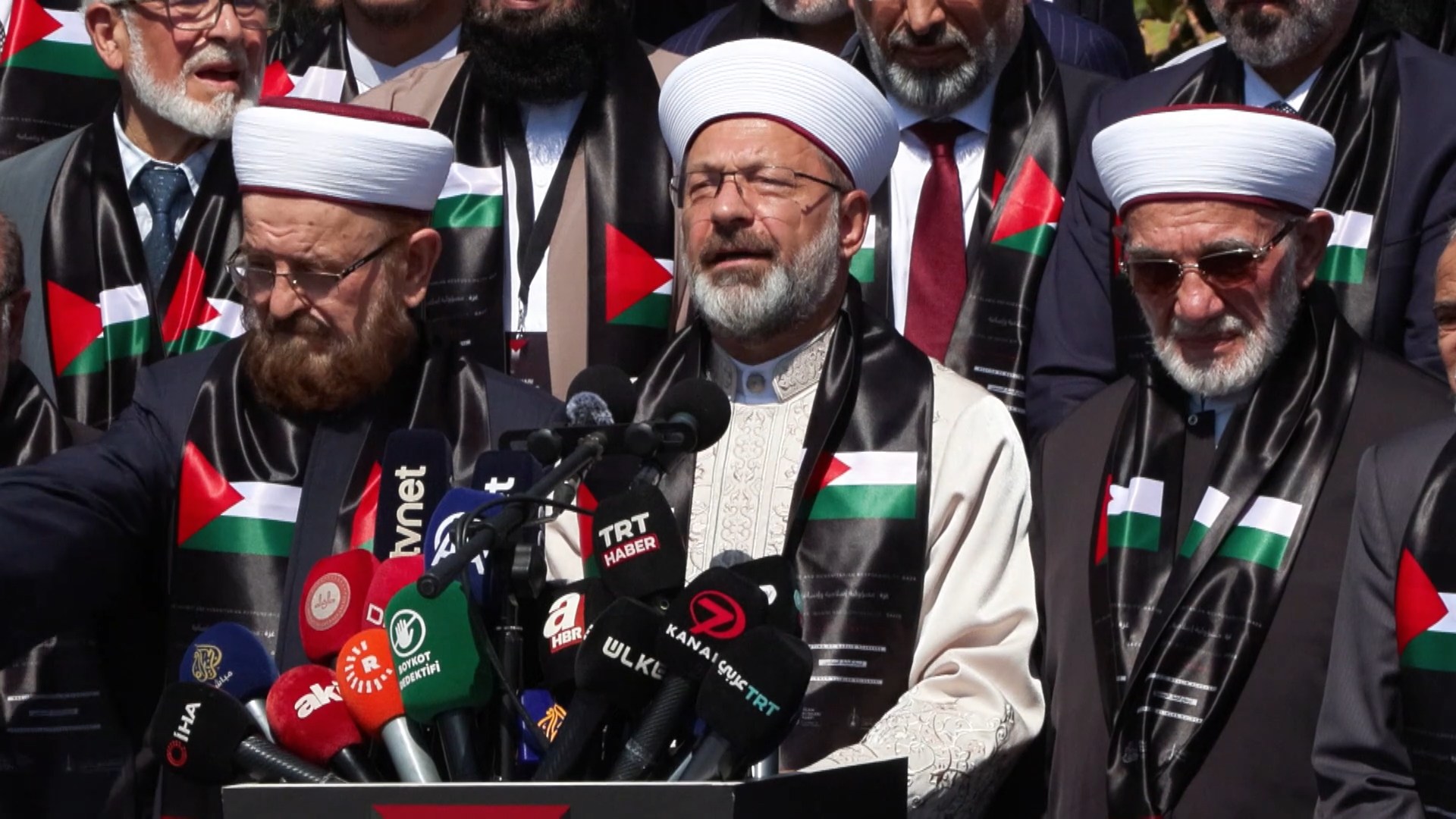 İstanbul - Gazze Konferansı'nın sonuç bildirgesi Ayasofya Camii'nde açıklandı - Görsel 3