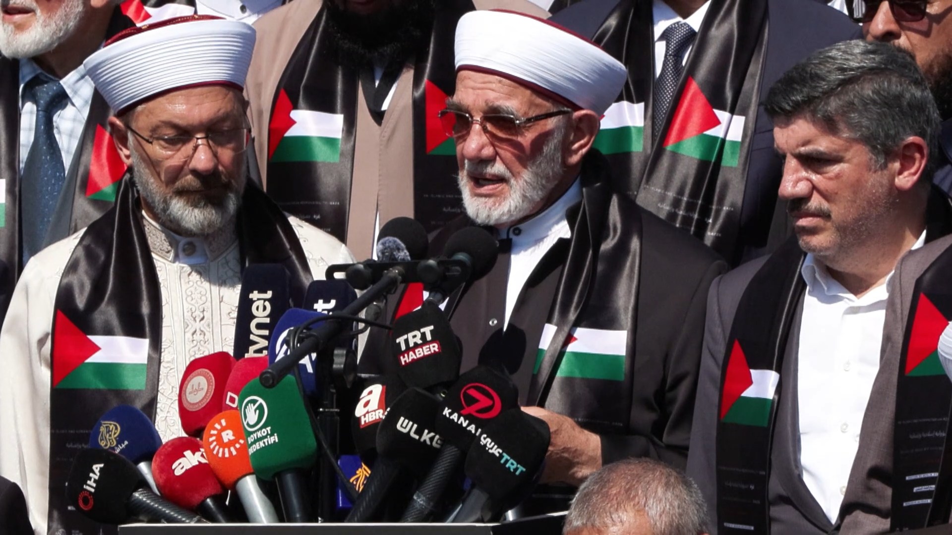 İstanbul - Gazze Konferansı'nın sonuç bildirgesi Ayasofya Camii'nde açıklandı - Görsel 4