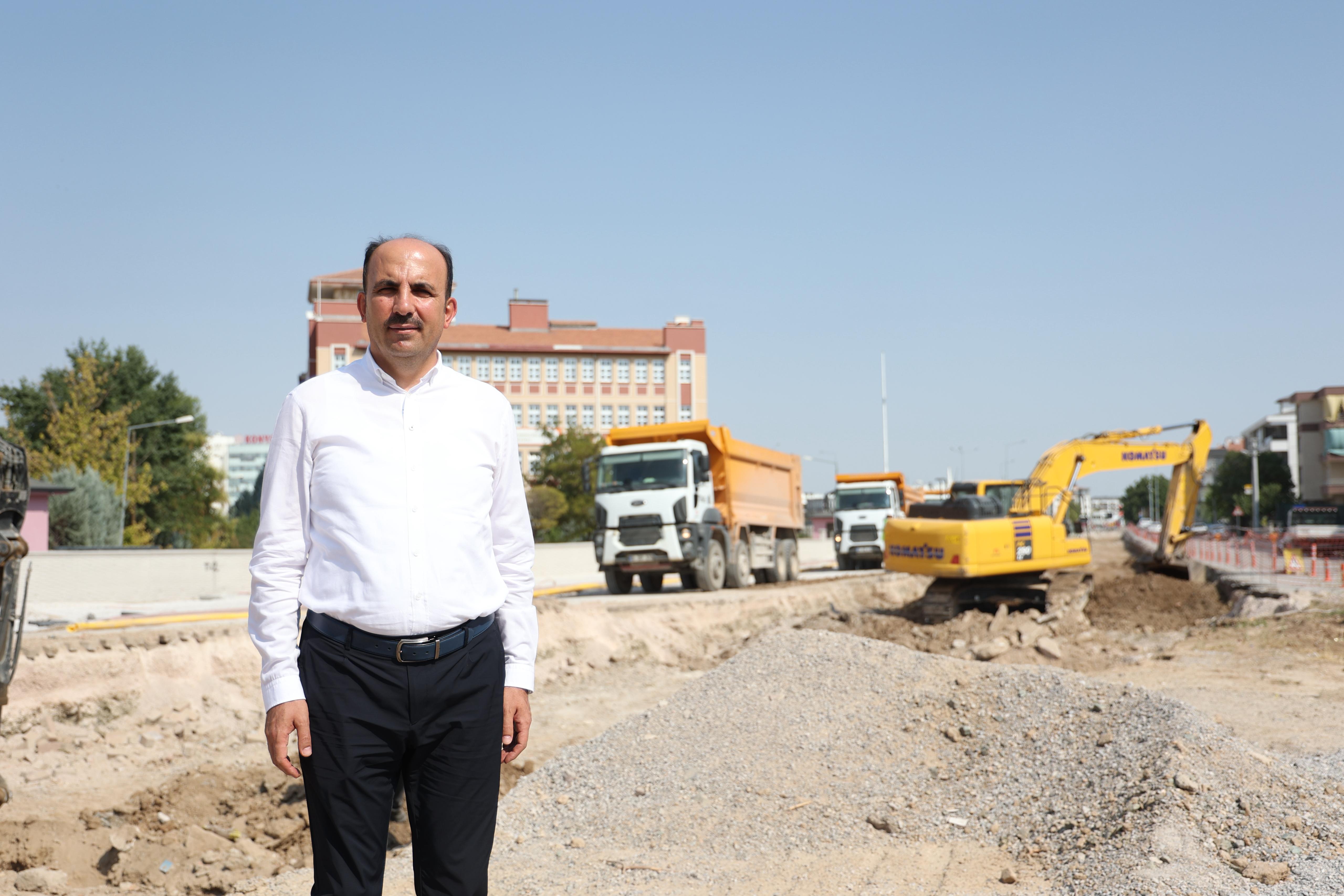 BAŞKAN ALTAY: “ADLİYE – ŞEHİR HASTANESİ RAYLI SİSTEM BAĞLANTISINI YIL SONUNDAN ÖNCE TAMAMLAYACAĞIZ - Görsel 5