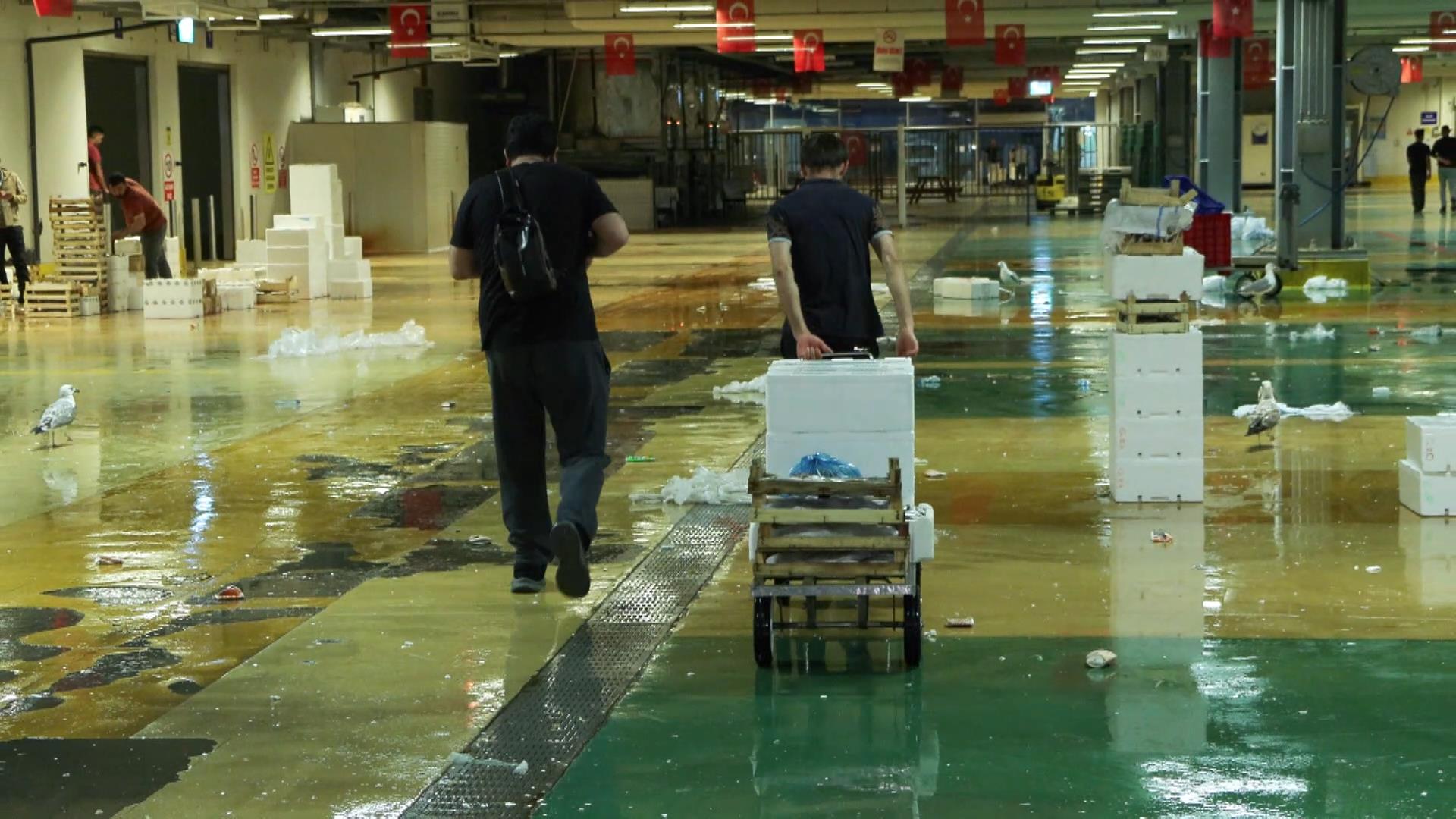 İstanbul - Balıkçılar sezonun ilk avından döndü - Görsel 1